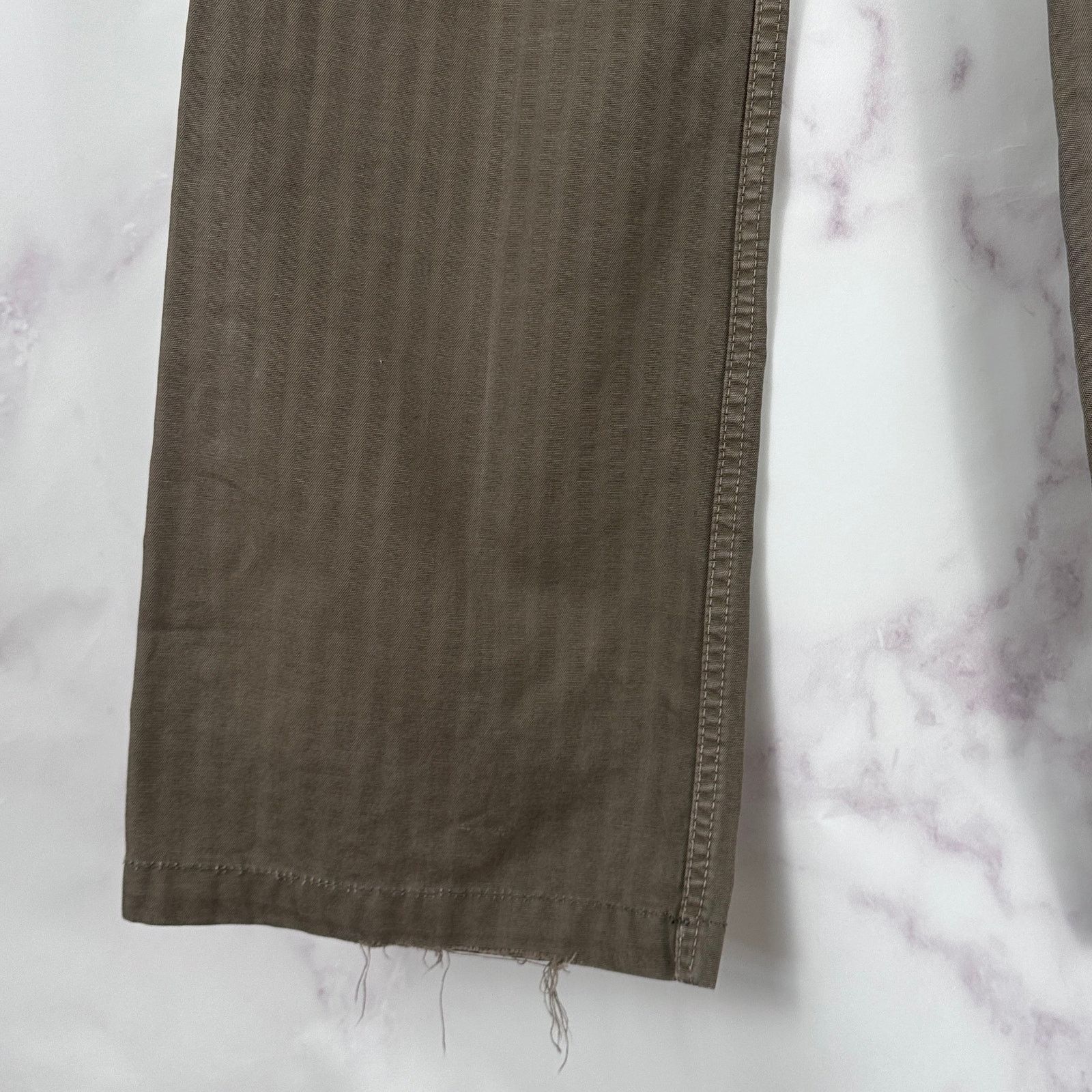 Kapital Brown Striped Cargo Pants Size US 29 - 10 Thumbnail