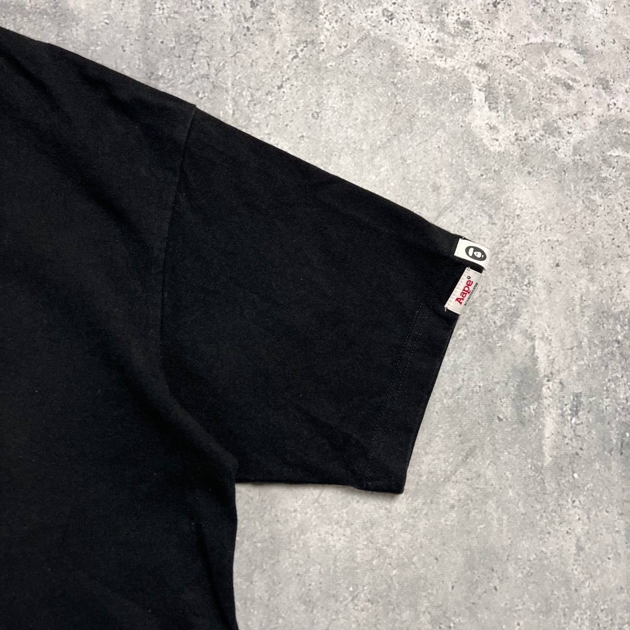 Aape AAPE by A Bathing Ape Gold Logo Universe T Shirt Black Size US S / EU 44-46 / 1 - 11 Thumbnail