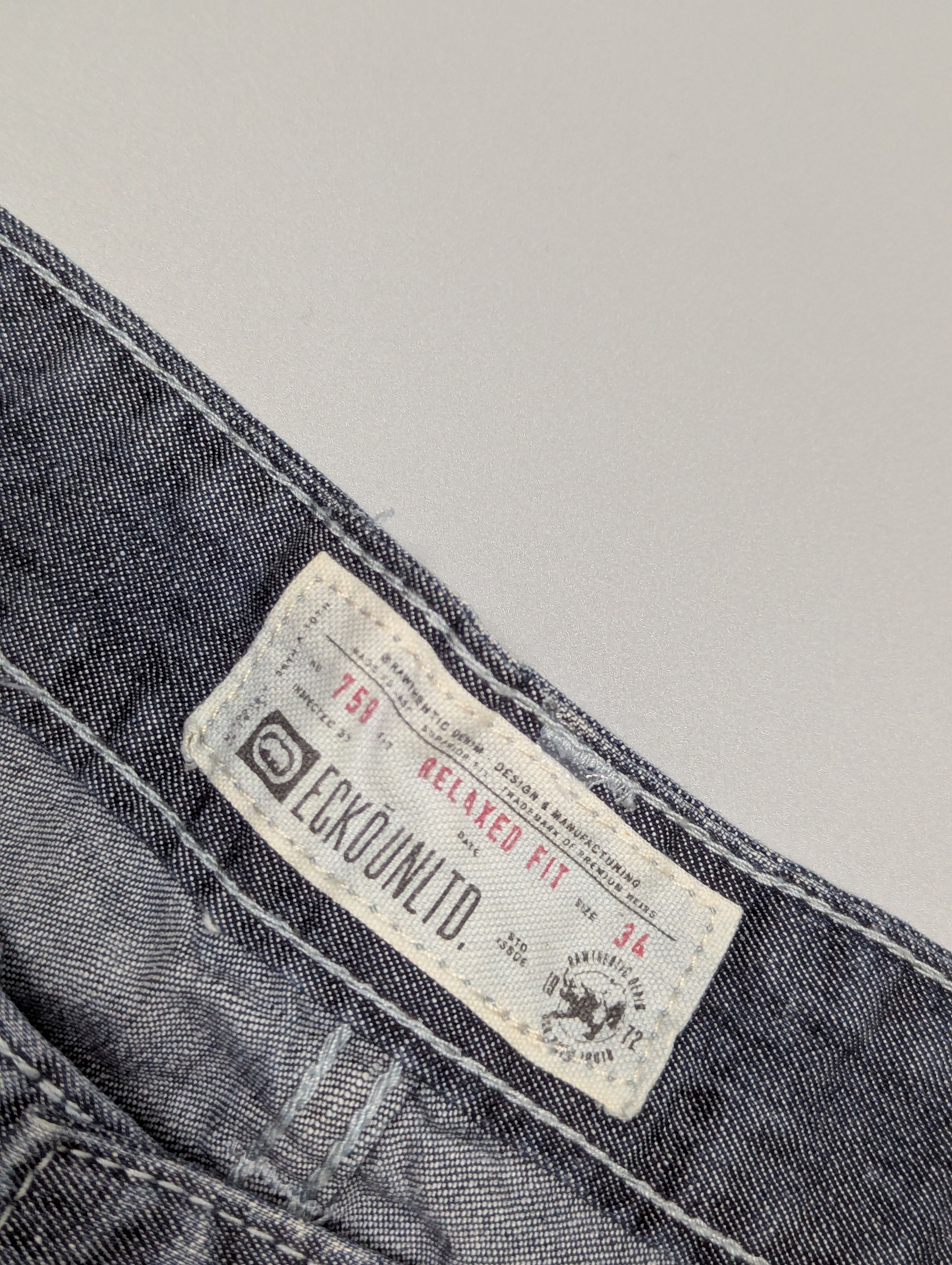 Ecko Unltd. Ecko Unltd Men’s Jeans Shorts Relaxed Fit Baggy Denim Y2K Size US 34 / EU 50 - 7 Thumbnail