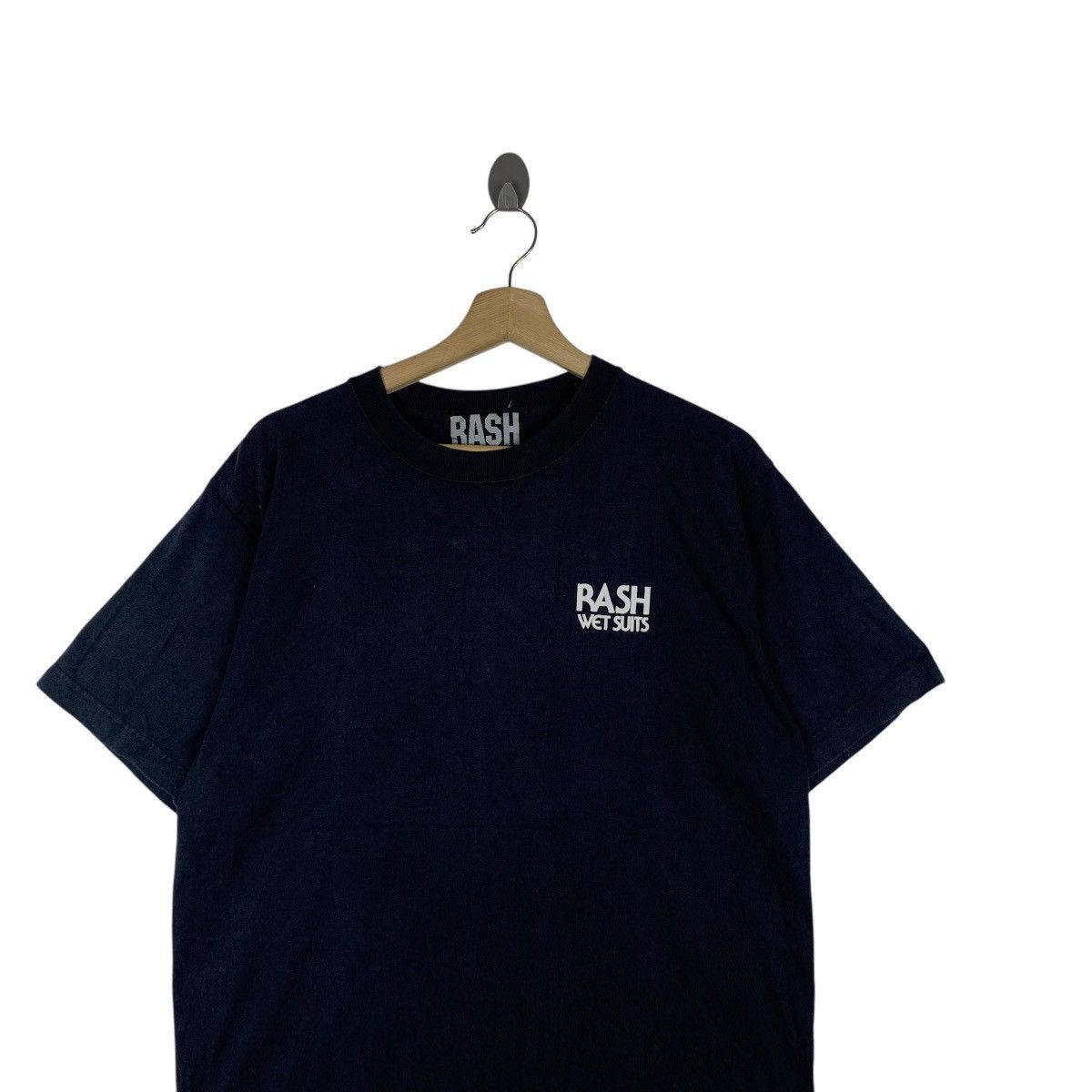 Vintage Vintage RASH WETSUITS KAMAKURA Japan Design Tee Shirt Top Size US M / EU 48-50 / 2 - 2 Thumbnail