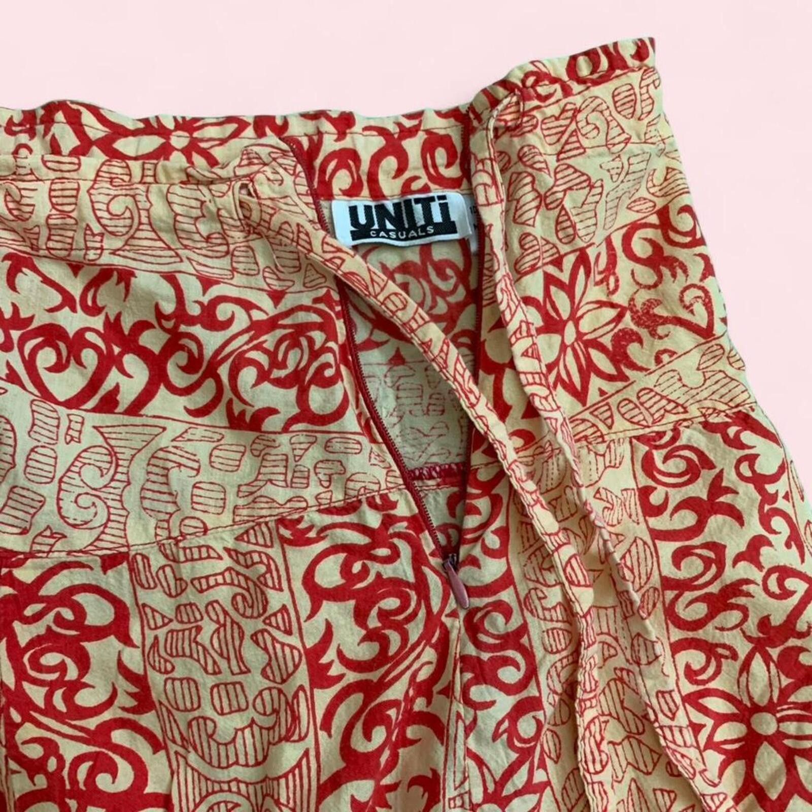 Other Boho hippie printed cotton skirt Size 36" / US 14 / IT 50 - 3 Thumbnail
