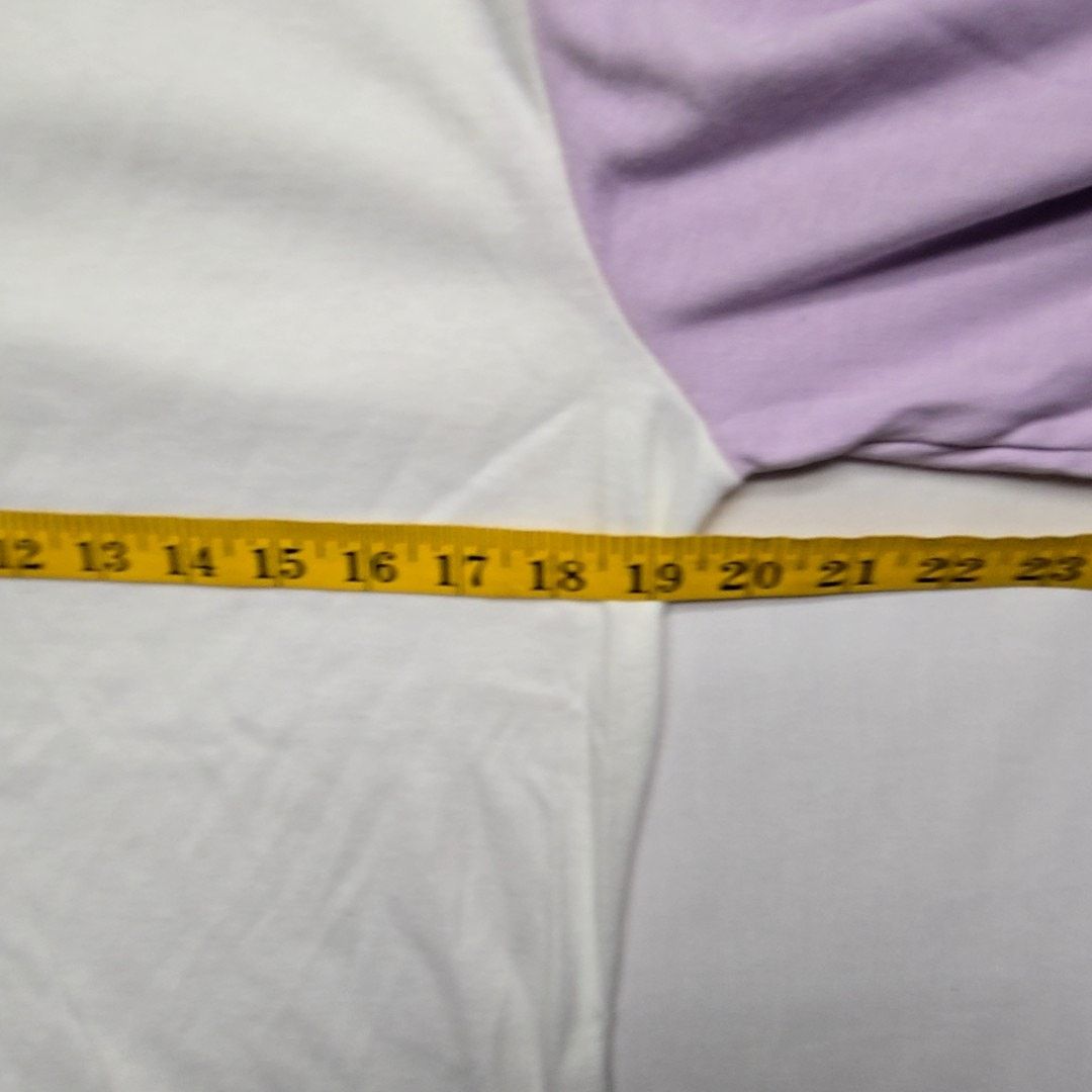 Vintage Vintage Le Riche Henley Shirt Purple White 3/4 Sleeve S 80s Size S / US 4 / IT 40 - 10 Thumbnail