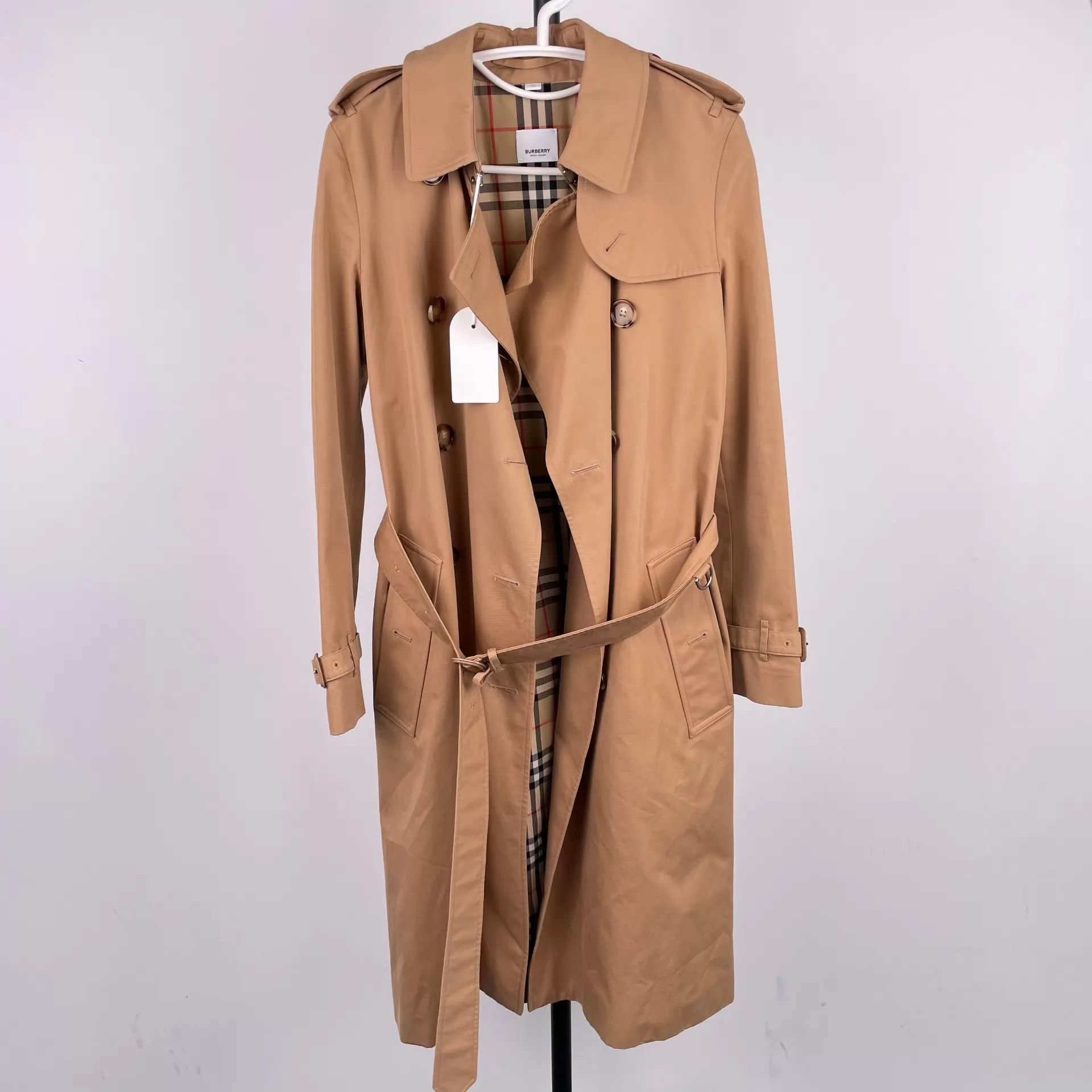 Burberry Burberry Trench Coat 34 Khaki 260328CYX9KA1 Size XS / US 0-2 / IT 36-38 - 1 Thumbnail