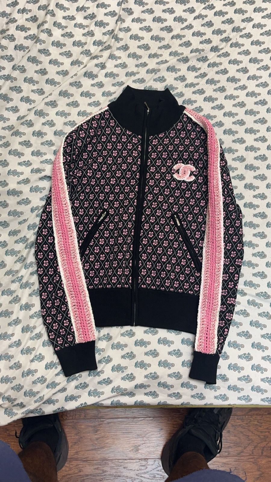 Chanel Chanel Silk Cardigan Coat Size XXS / US 00 / IT 34 - 2 Thumbnail