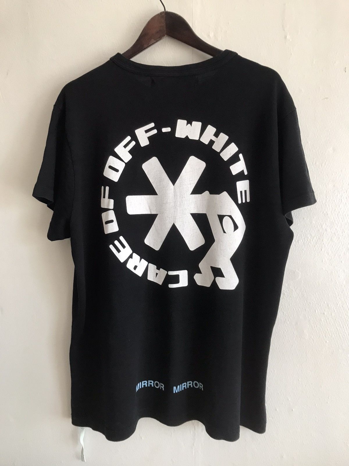 Off-White Off-White Oversized Care Of Tee Mirror T-shirt SS17 Shirt |  Grailed