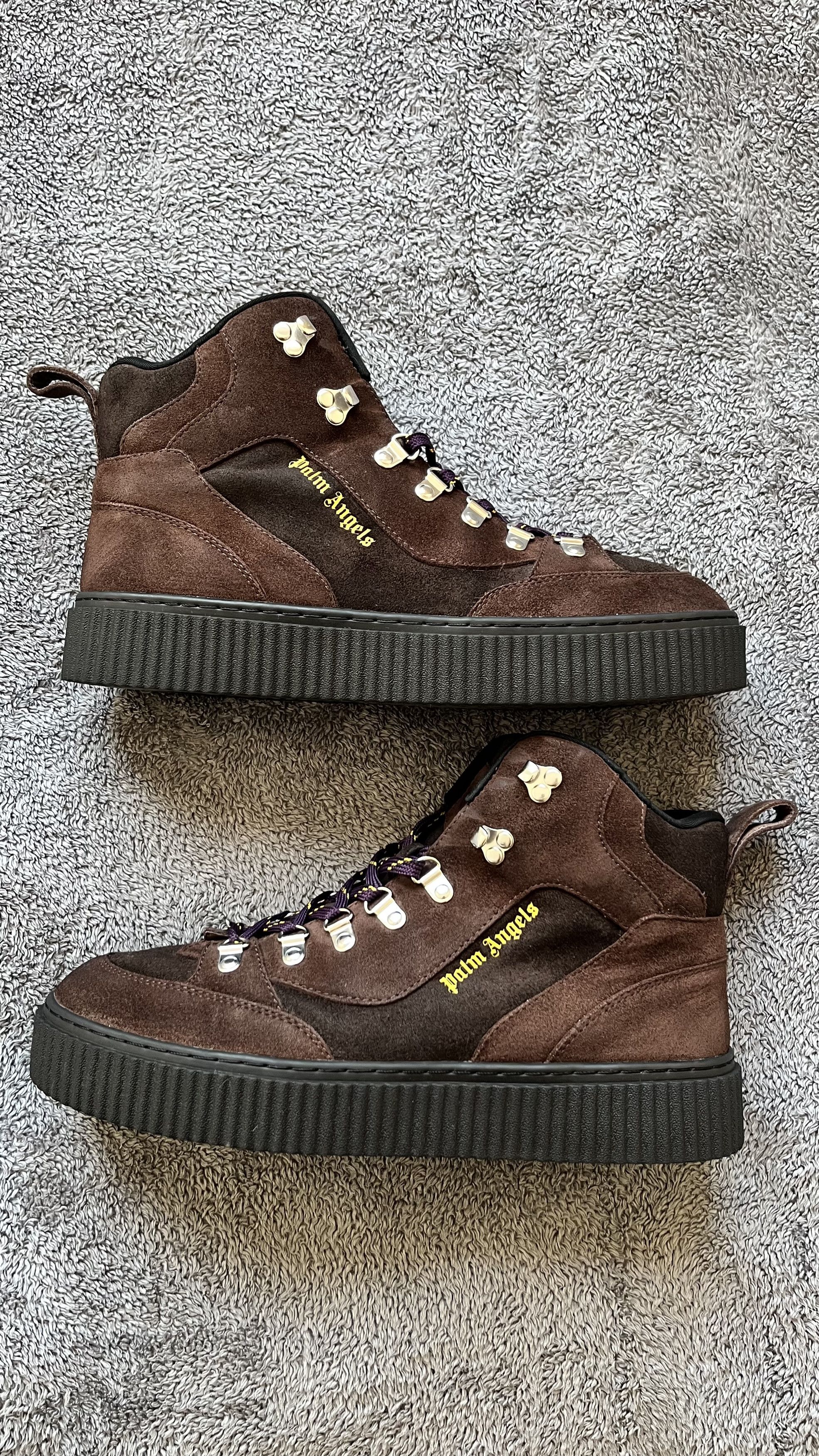 Palm Angels Palm Angels Brown Hiking Boots Size US 9 / EU 42 - 3 Thumbnail