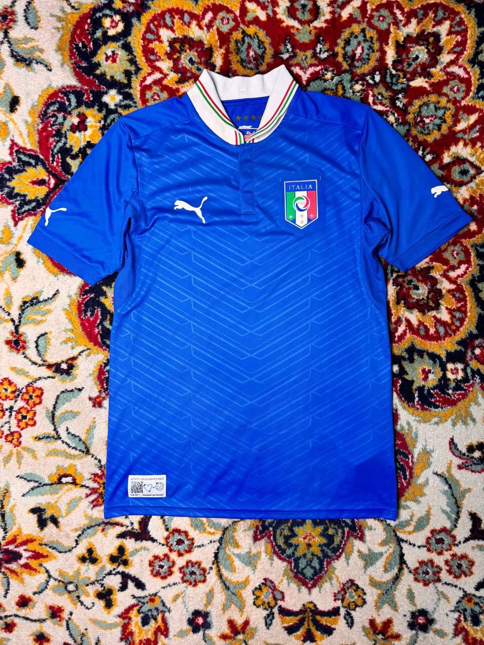 ITALY 2012 2013 HOME FOOTBALL SHIRT SOCCER JERSEY PUMA