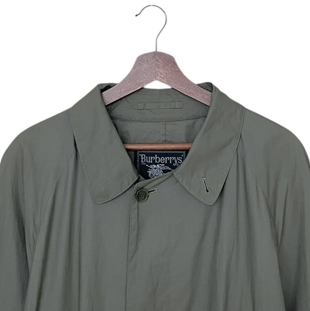 Burberry × Vintage Vintage Brand Burberrys Checkered Trench Coat 1990s Size US L / EU 52-54 / 3 - 7 Thumbnail