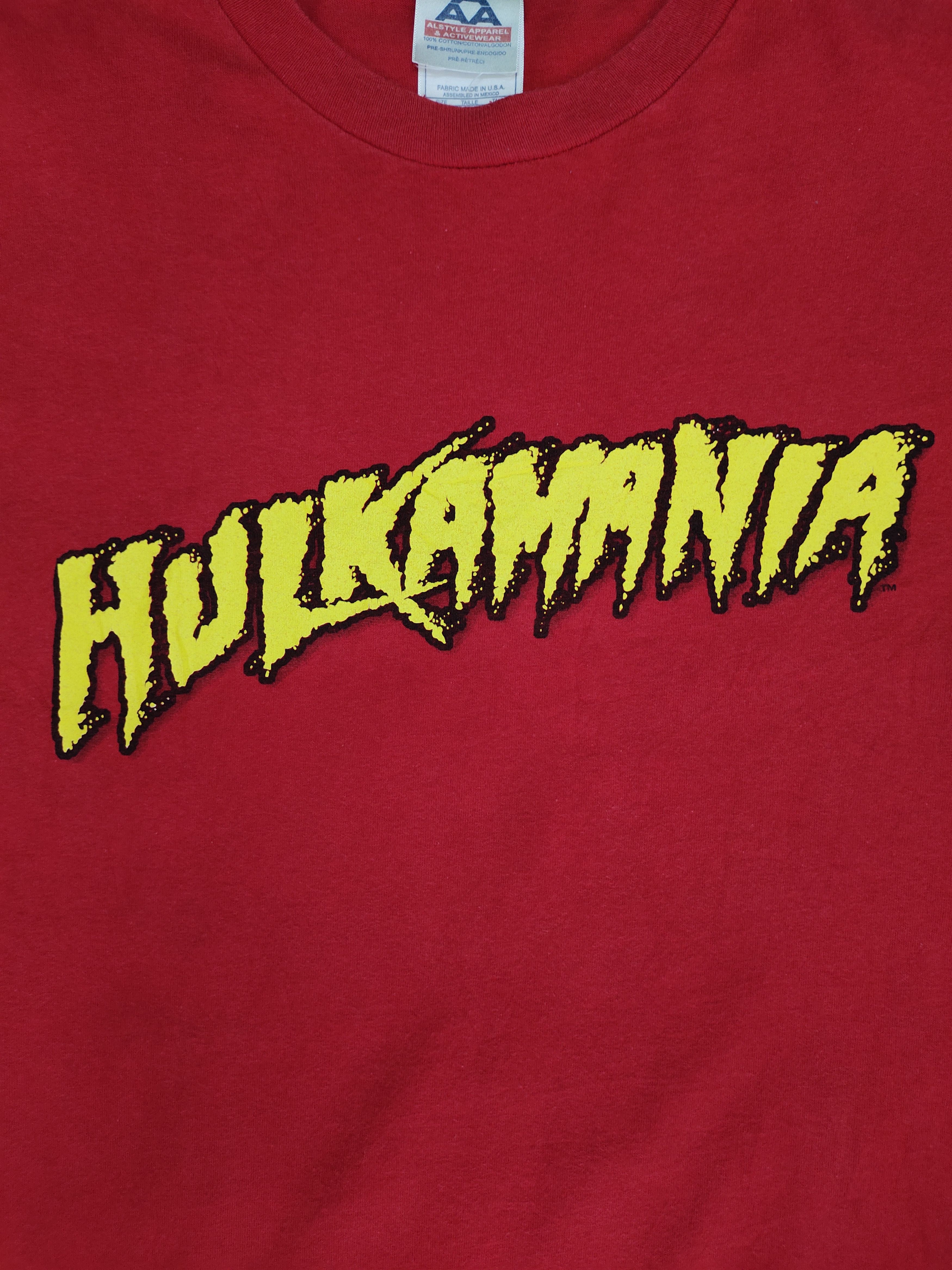 Vintage Vintage 2002 Hulkamania Hulk Hogan WWE T-Shirt Size US L / EU 52-54 / 3 - 2 Thumbnail