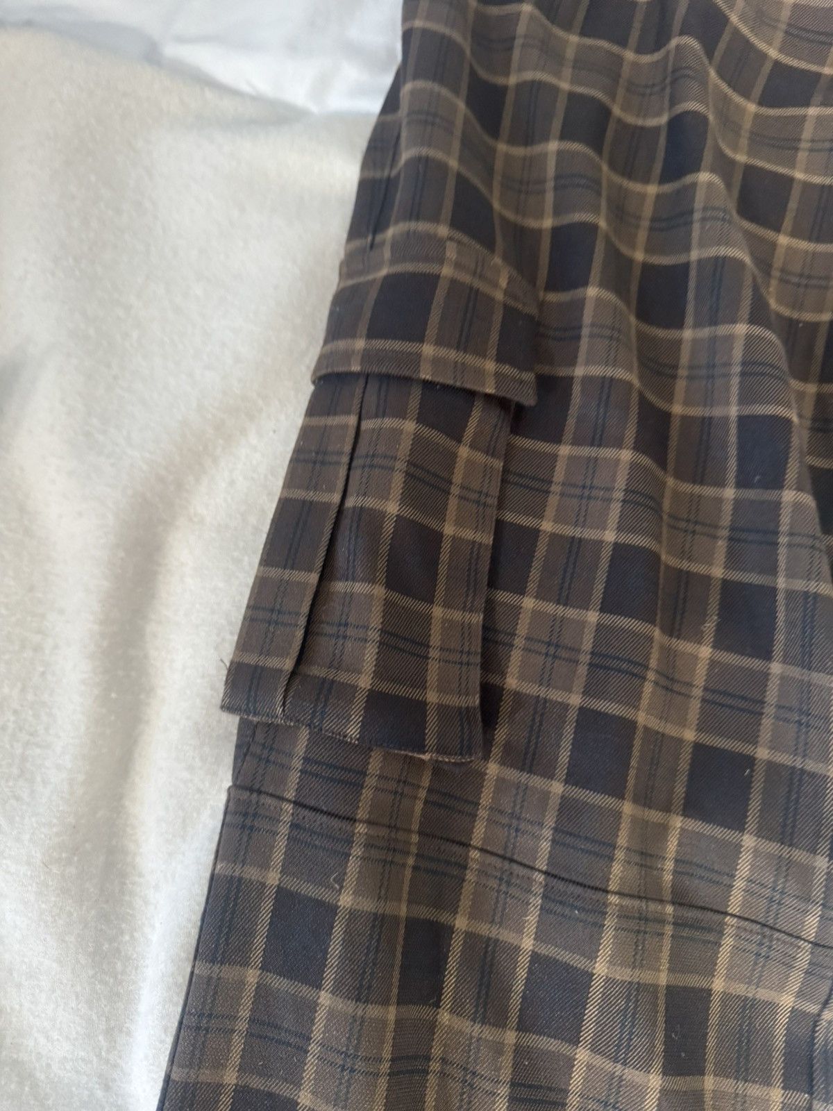 Miaou Plaid low rise trouser Size 30" / US 8 / IT 44 - 3 Thumbnail