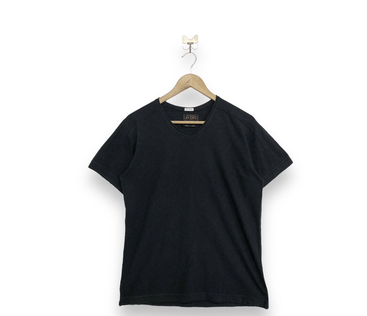 Beams Plus Beams Plus From Japan V Neck Plain Tshirt Size US S / EU 44-46 / 1 - 1 Thumbnail