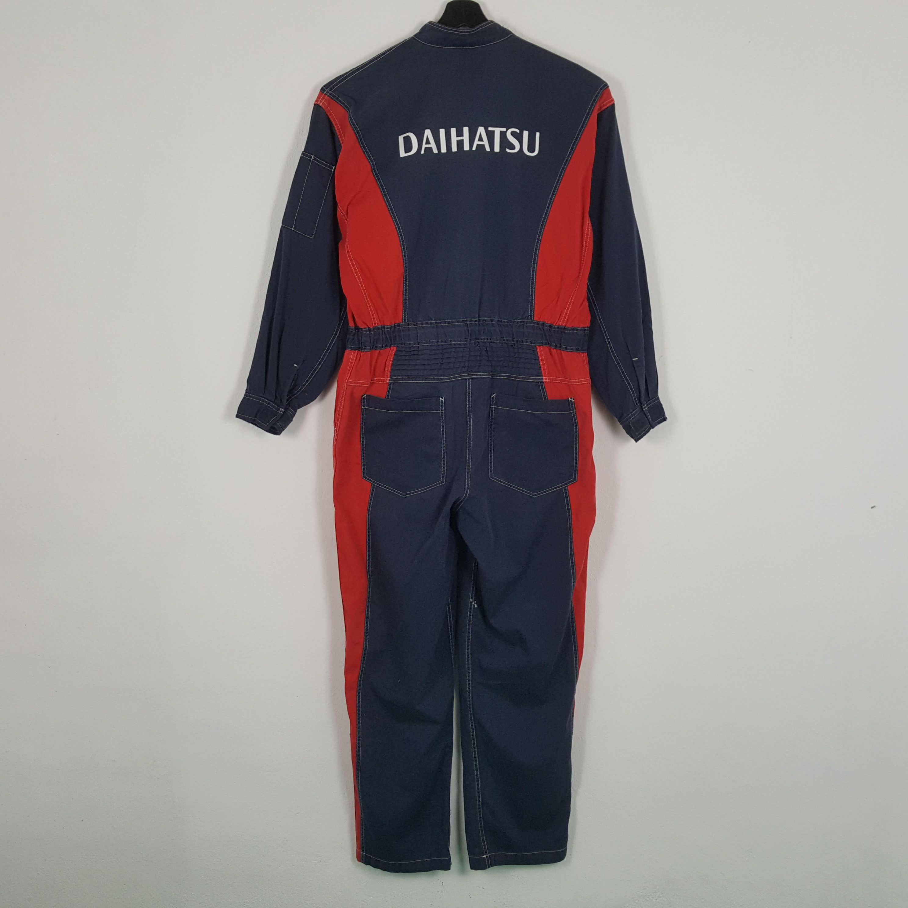 Vintage DAIHATSU Japanese Motorsports Workwear Coverall Jacket Size US XL / EU 56 / 4 - 1 Thumbnail