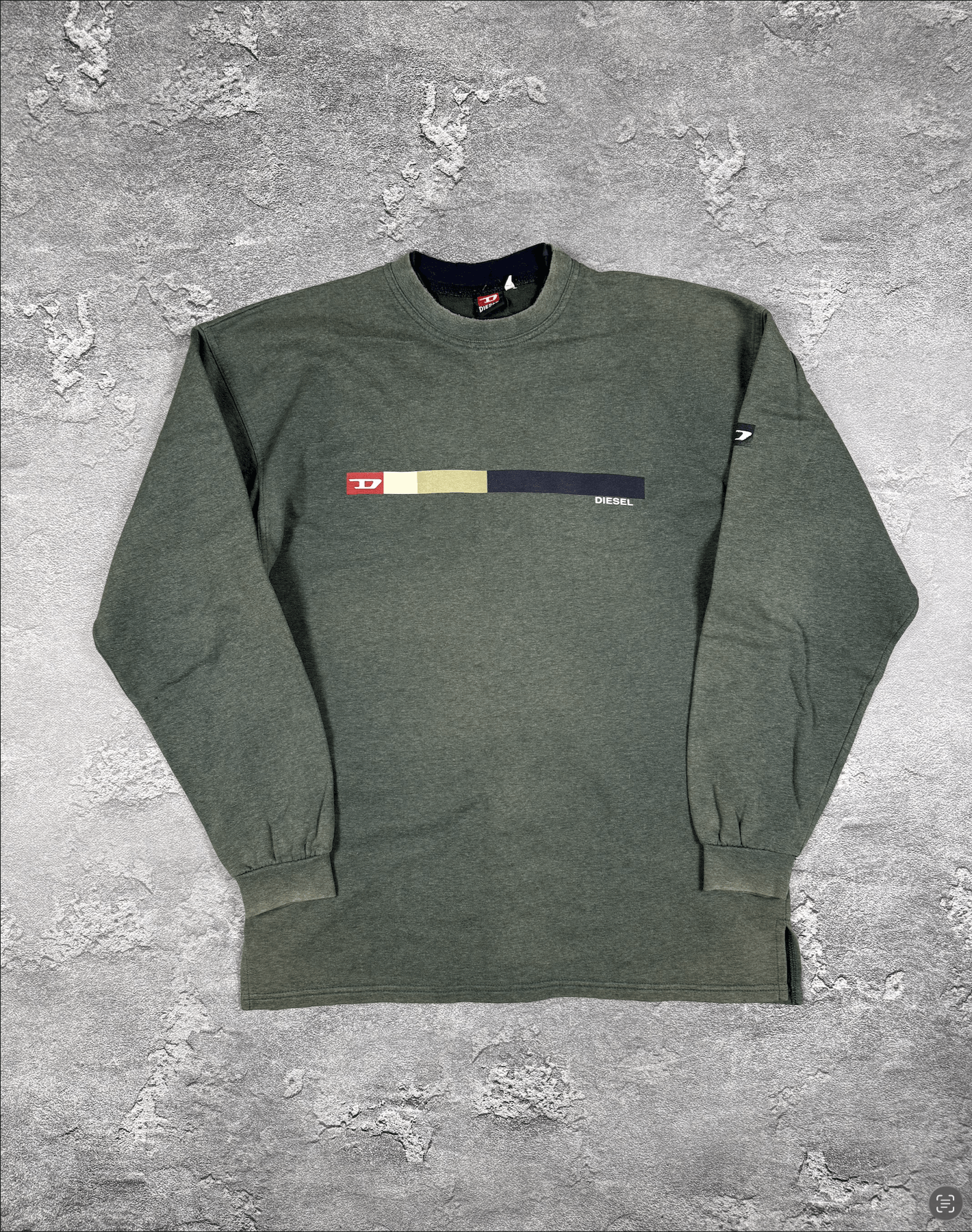 If Six Was Nine Diesel 2000s Vintage Sweatshirt Size M Streetwear Retro Size US XL / EU 56 / 4 - 3 Thumbnail