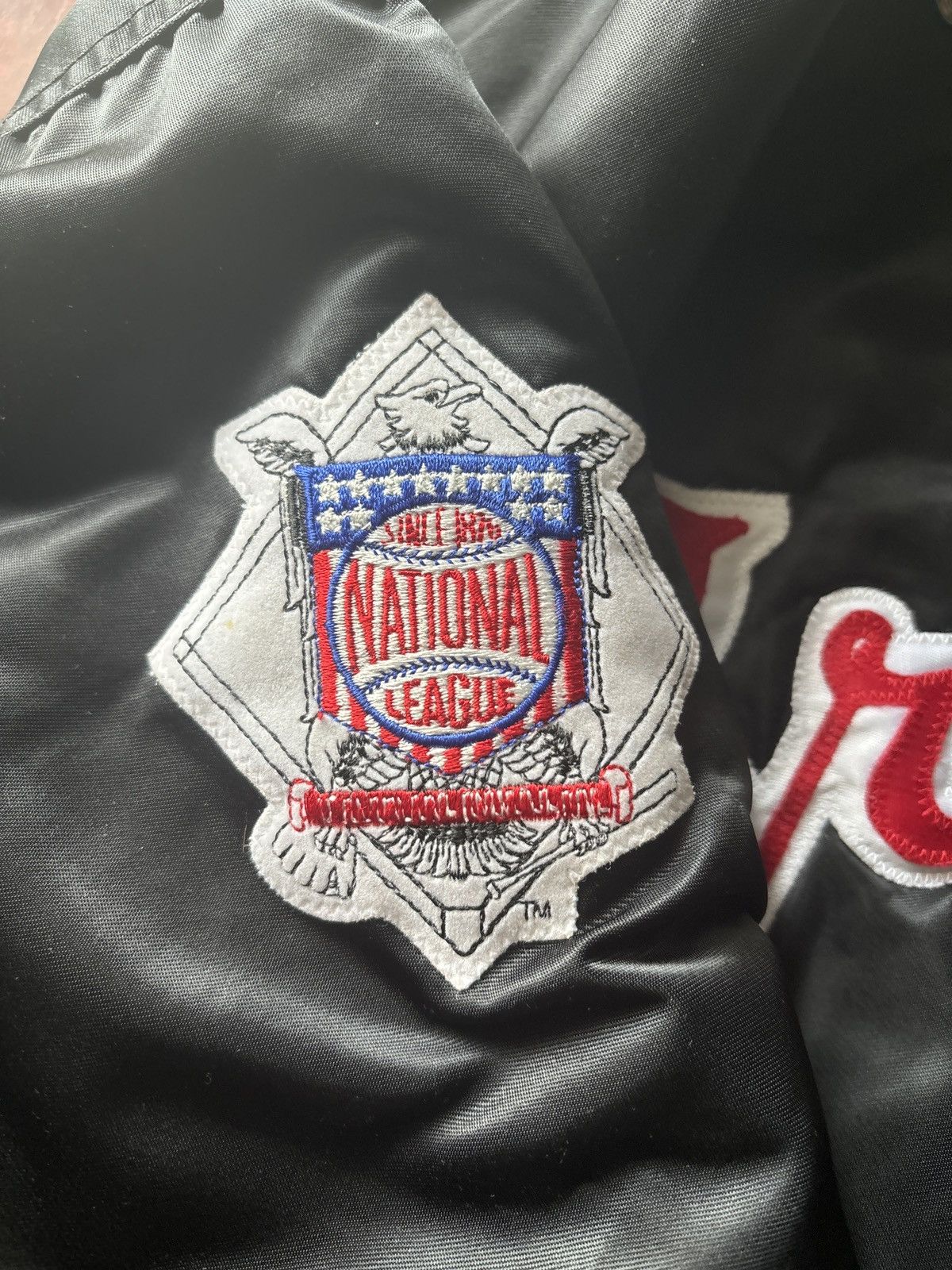 Vintage 1970s vintage atlanta braves satin jacket Size US XL / EU 56 / 4 - 2 Thumbnail