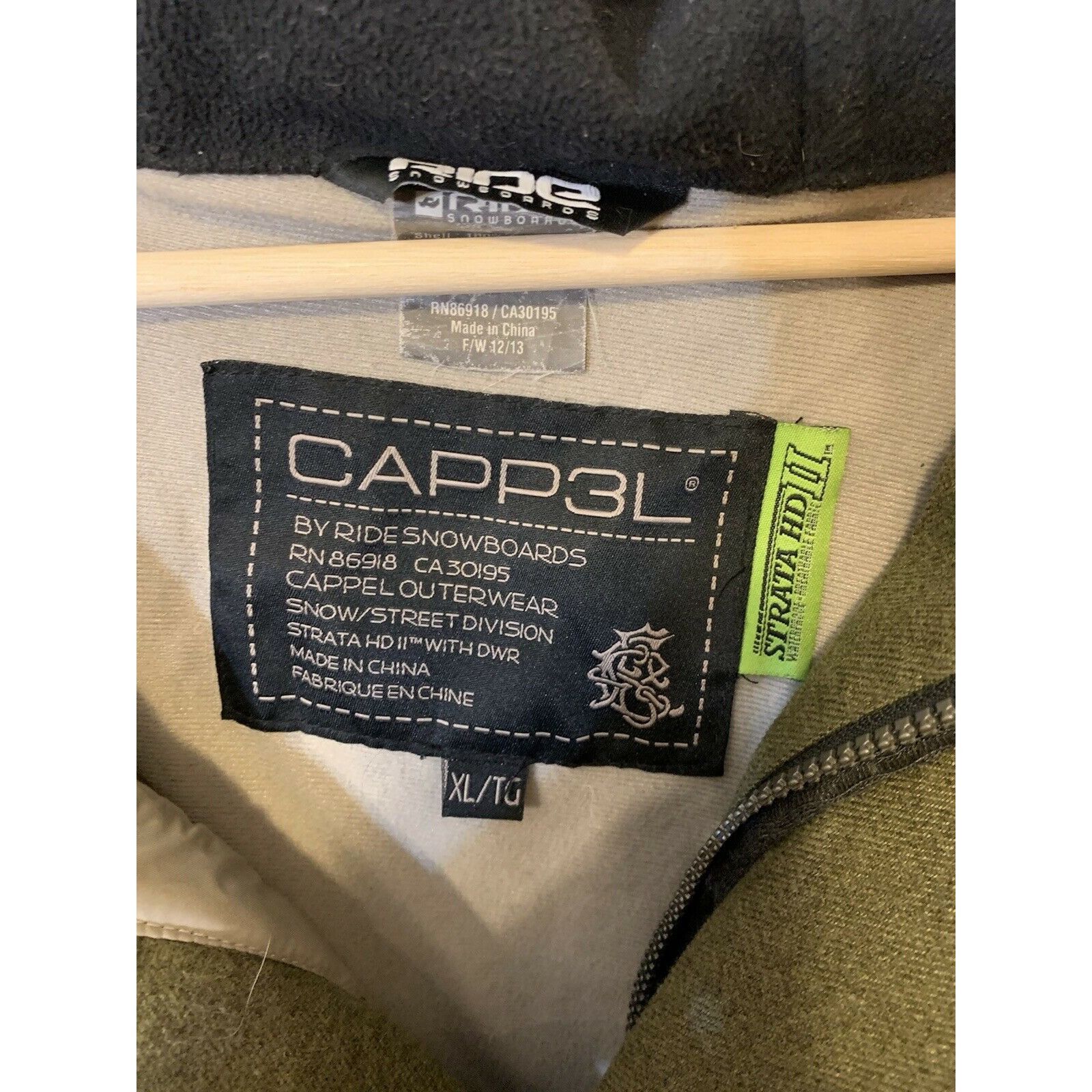 Other Ride CAPP3L Snowboard Jacket Men’s Sz XL Strata HD $300 MSRP Size US XL / EU 56 / 4 - 2 Thumbnail