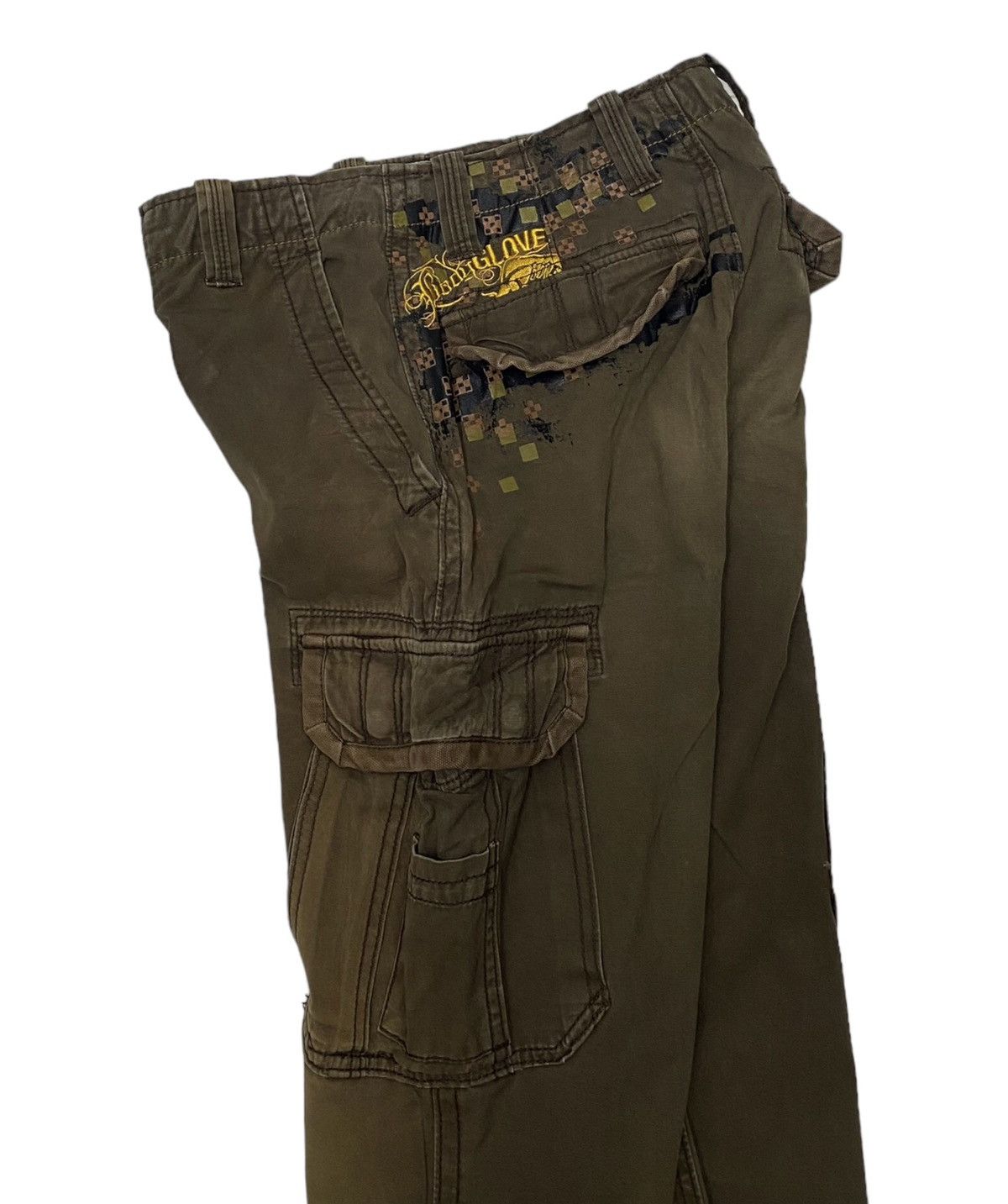 Beauty Beast RARE🔥VINTAGE BODY GLOVE BROWN CARGO PANTS MULTI POCKET Size US 30 / EU 46 - 7 Thumbnail