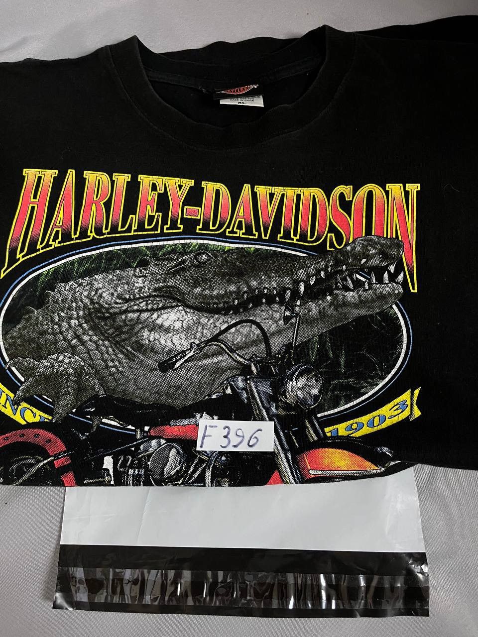 Harley Davidson Harley Davidson Tee T Shirt Vintage Australia 1990s Size US XL / EU 56 / 4 - 13 Thumbnail