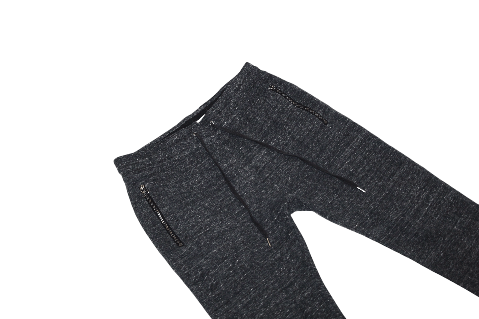 Helmut Lang Helmut Lang Heather Charcoral Curved Leg Track Pants Size US 34 / EU 50 - 3 Thumbnail