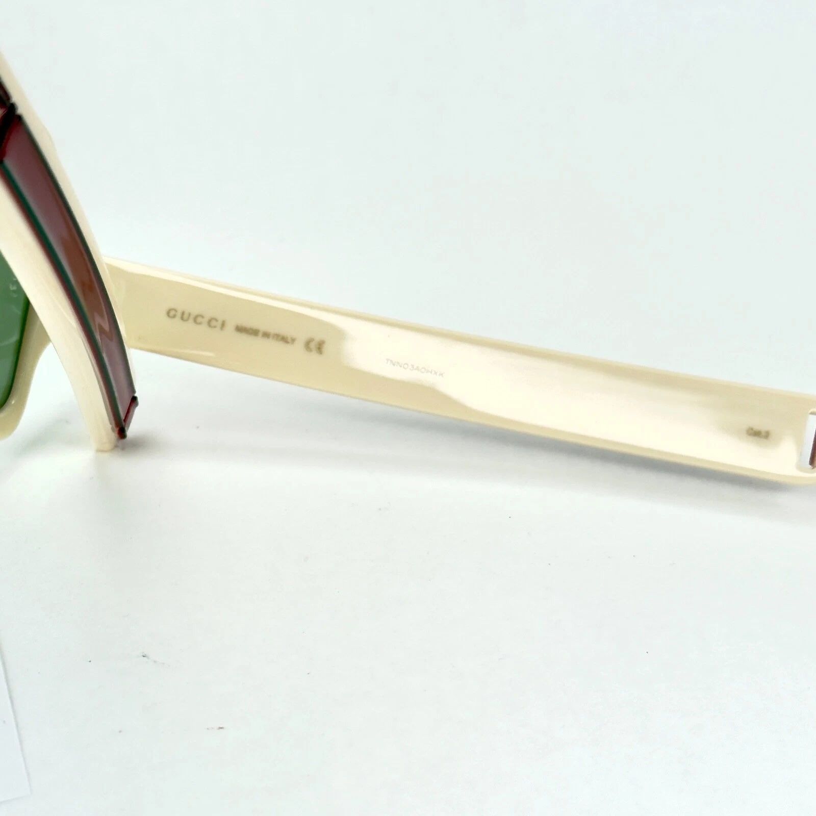 Gucci GUCCI GG0255S AUTHENTIC SEGA 0255 Green Sport Sunglasses 003 Size ONE SIZE - 4 Thumbnail