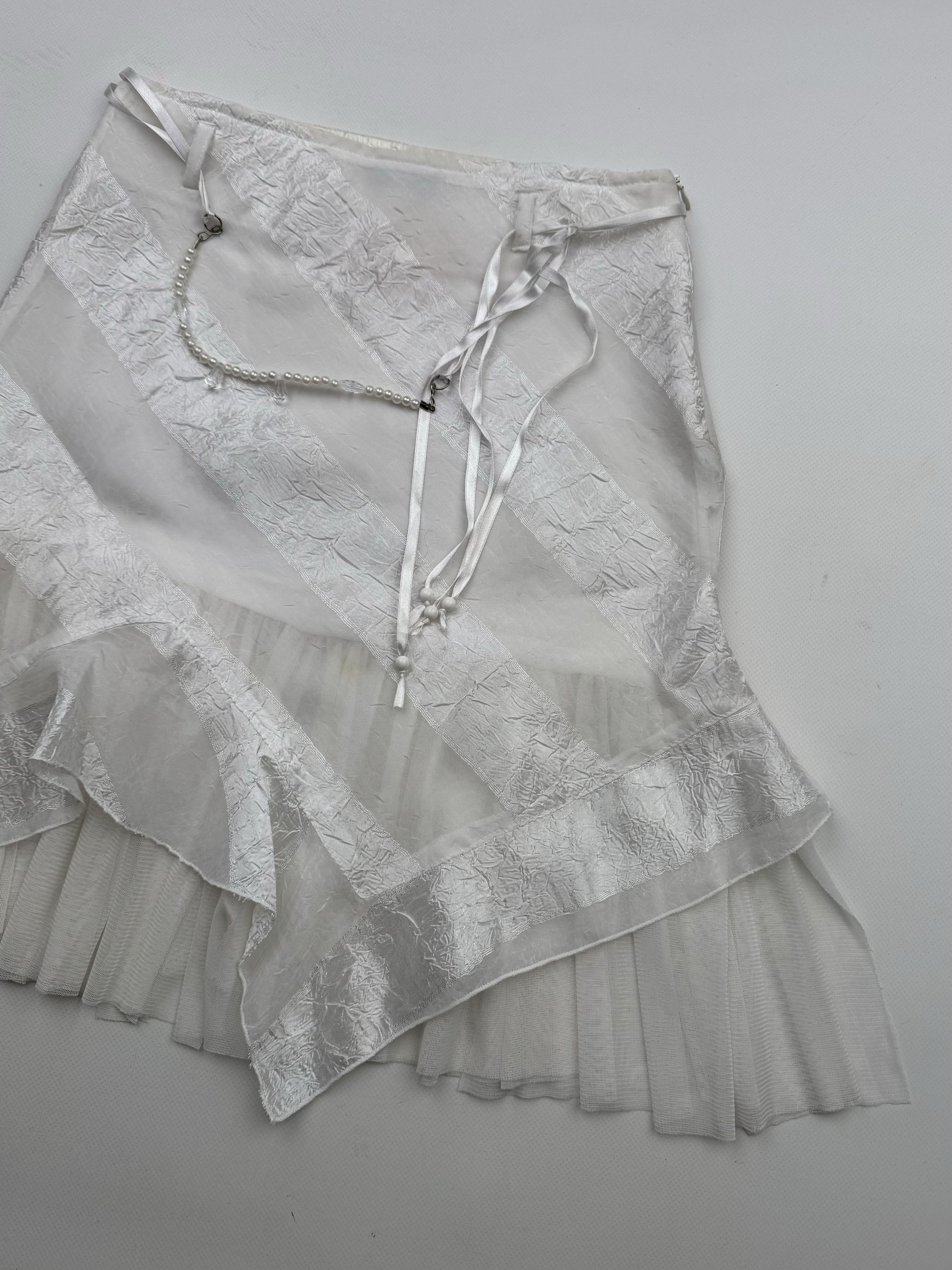 Vintage 90's Vintage Mini Skirt Size 24" / US 00 / IT 34 - 3 Thumbnail