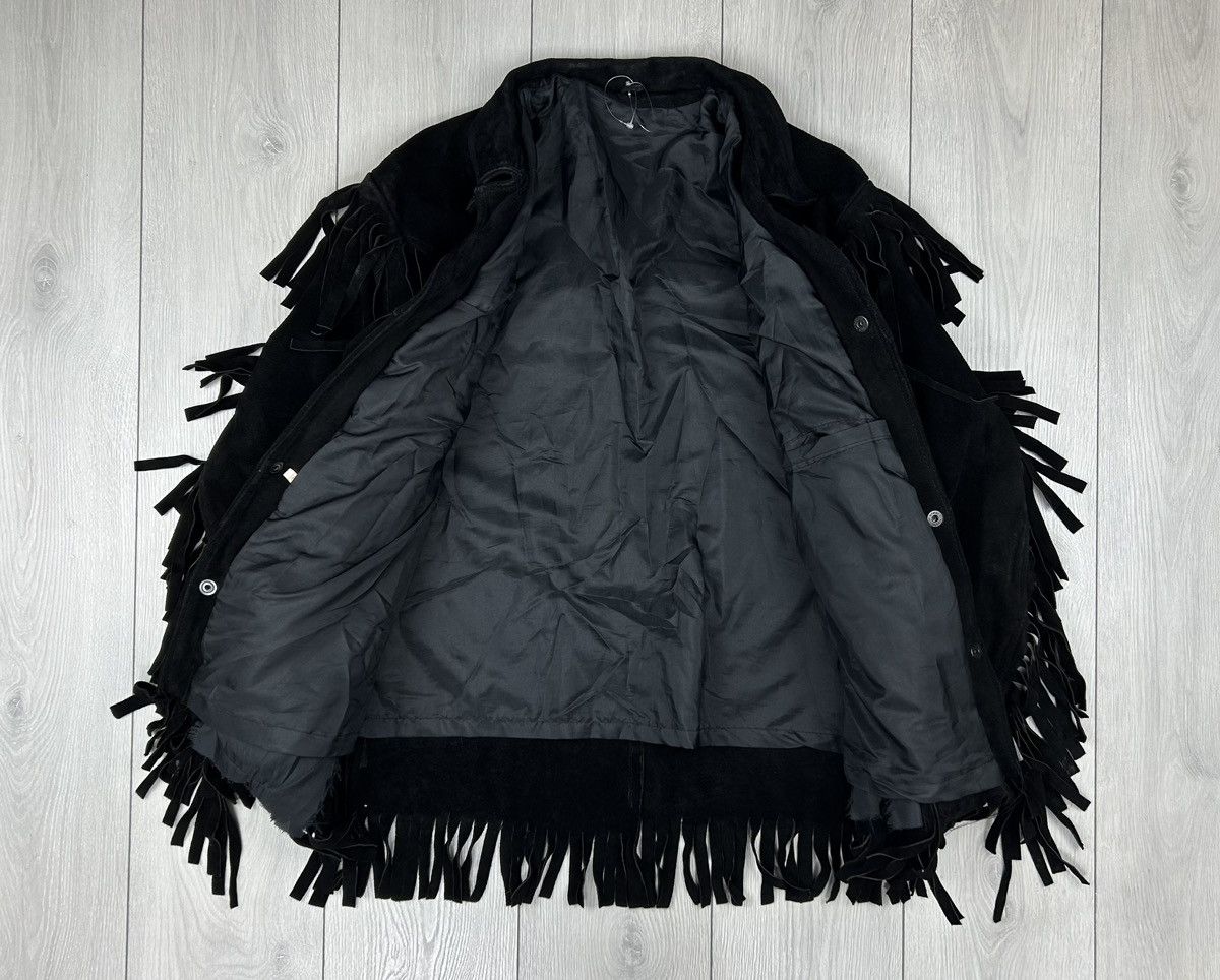 Vintage Leather Vintage Western Cowboy style Black Jacket size XL L Size US XL / EU 56 / 4 - 3 Thumbnail
