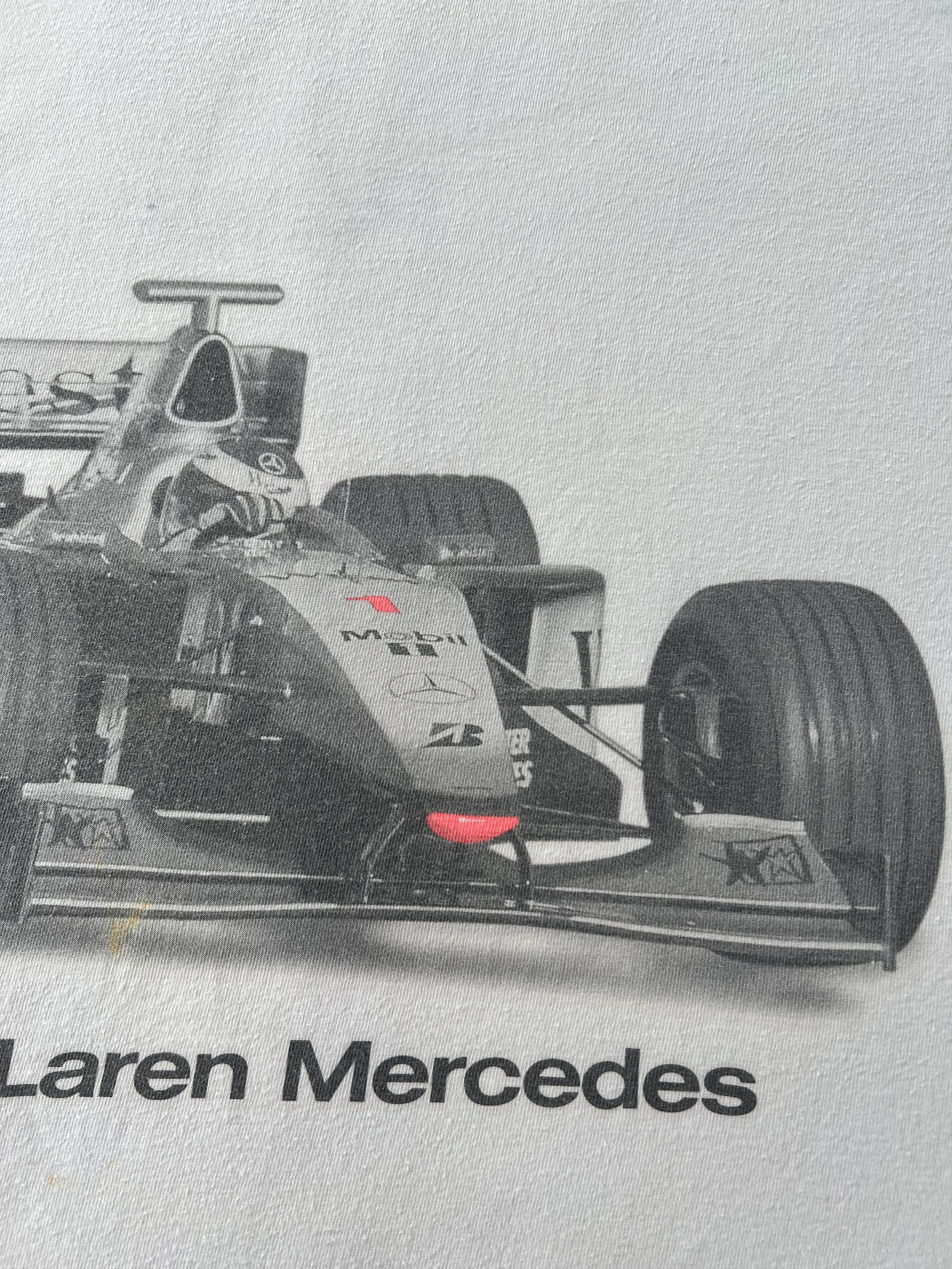 Formula 1 Vintage 90s West McLaren Mercedes Benz F1 Formula 1 T-shirt Size US L / EU 52-54 / 3 - 4 Thumbnail
