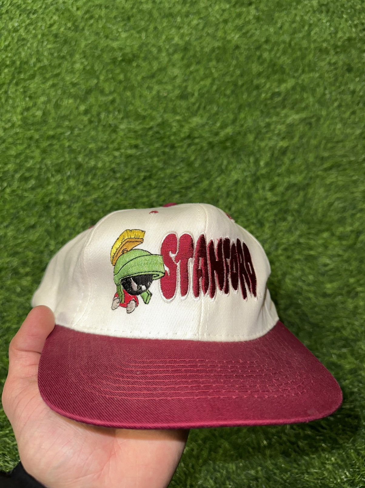 Vintage × Warner Bros Vintage 1993 Marvin The Martian Stanford Adjustable Hat Size ONE SIZE - 1 Thumbnail