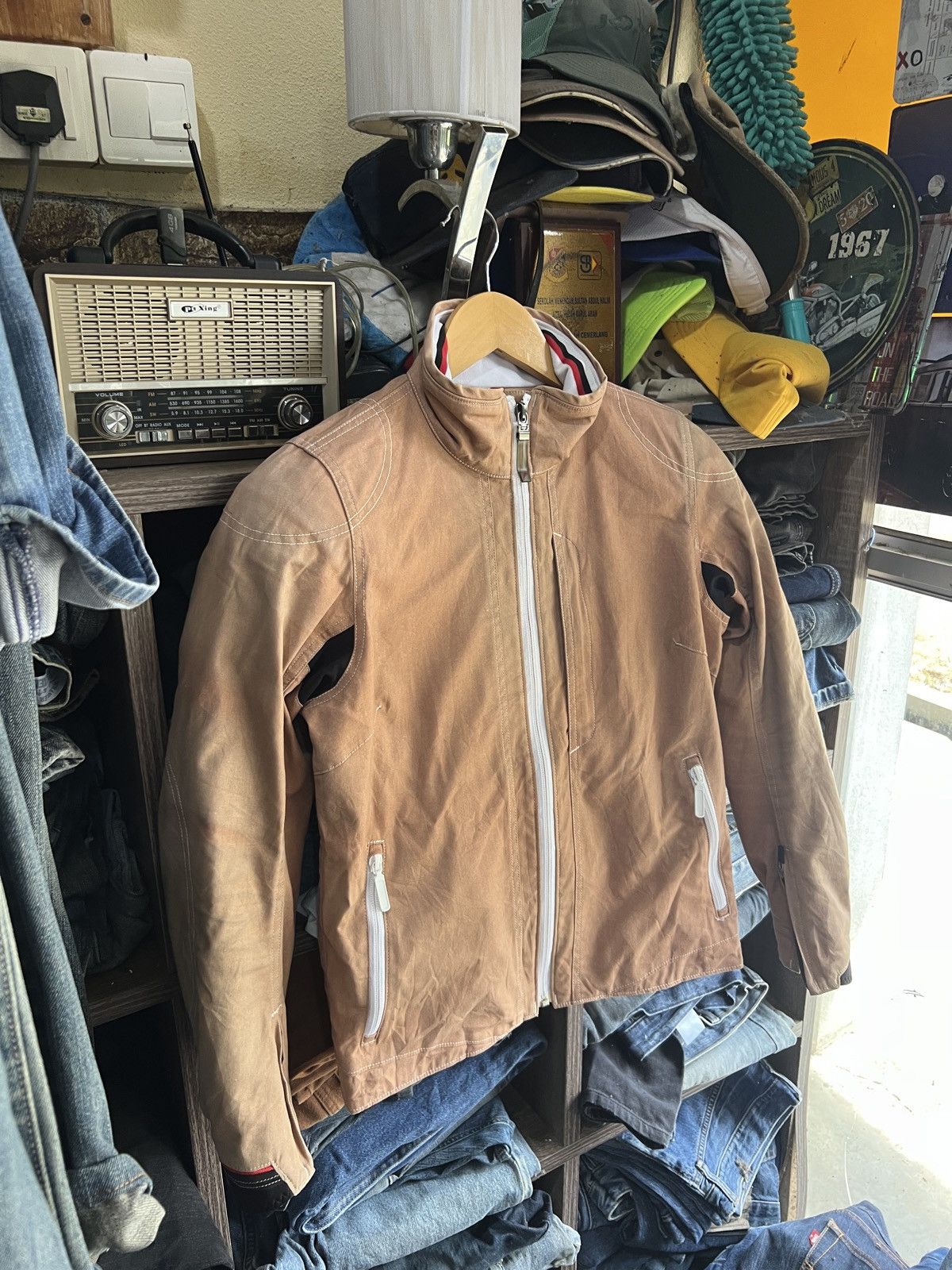 Japanese Brand 🔥Kushitani Hamamatsu Bike Jacket With Pad Size S / US 4 / IT 40 - 3 Thumbnail