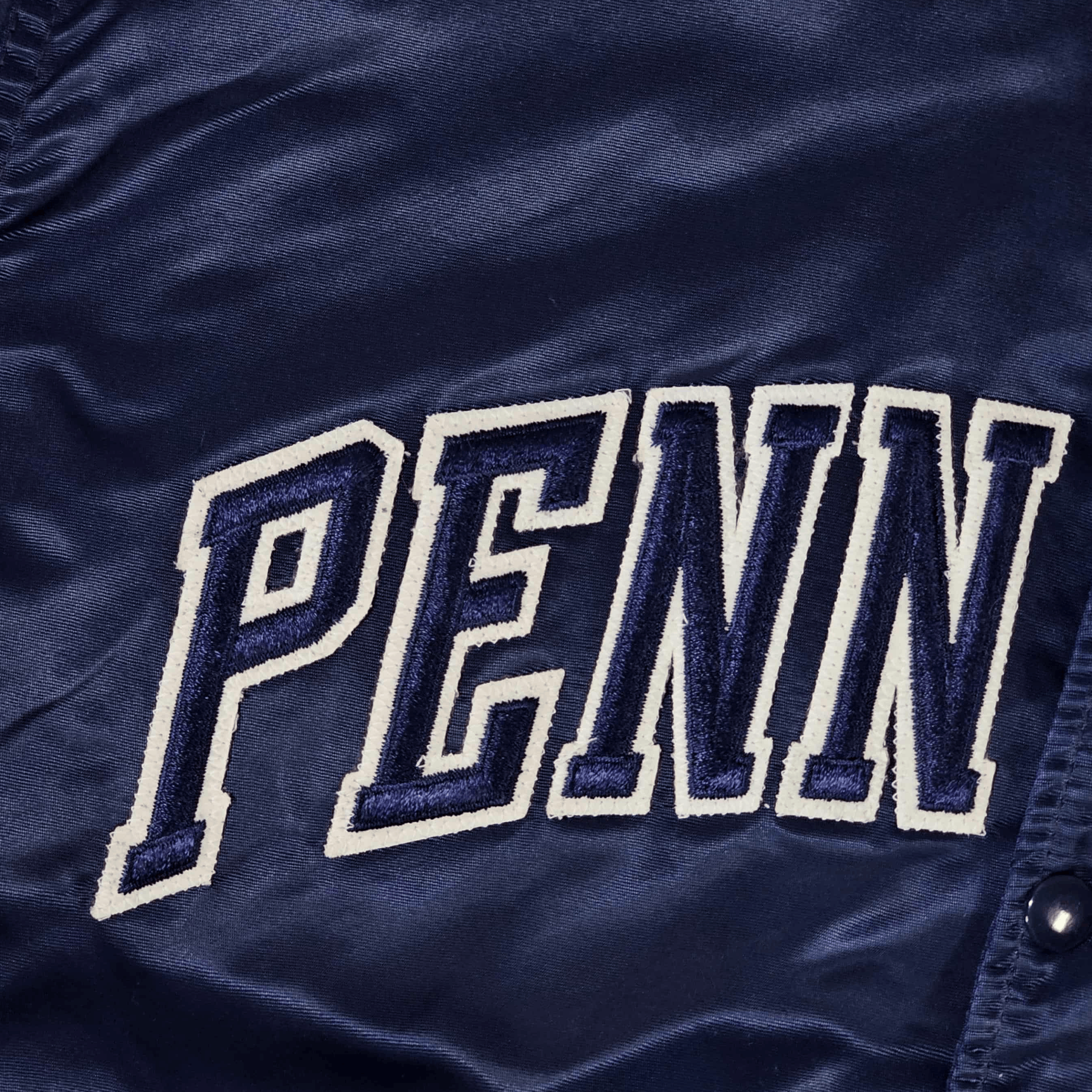 Starter Penn State Nittany Lions Vintage 80s Satin Bomber Jacket Size US L / EU 52-54 / 3 - 4 Thumbnail