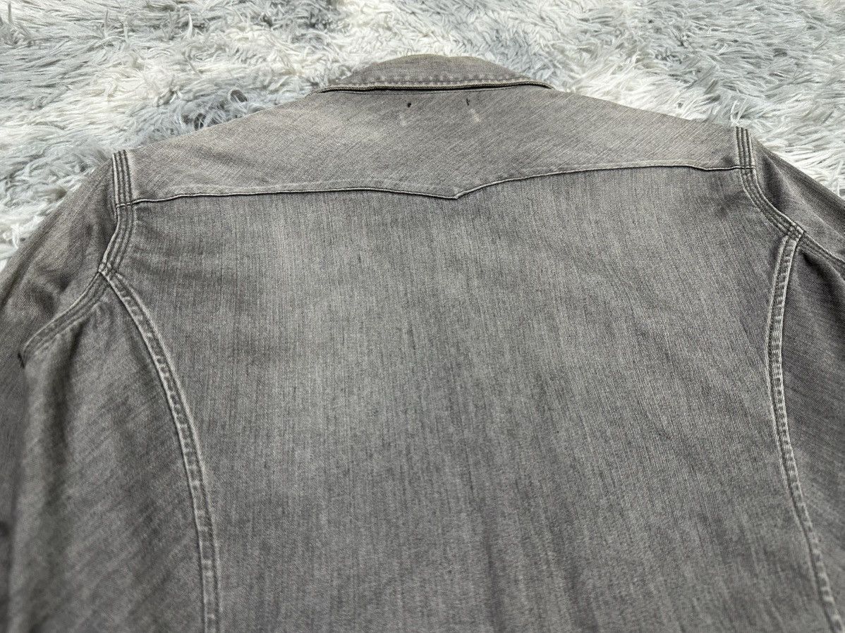 junhashimoto 🔥Y2K Archived Junhashimoto Western Shirt Washed Denim Size US M / EU 48-50 / 2 - 5 Thumbnail
