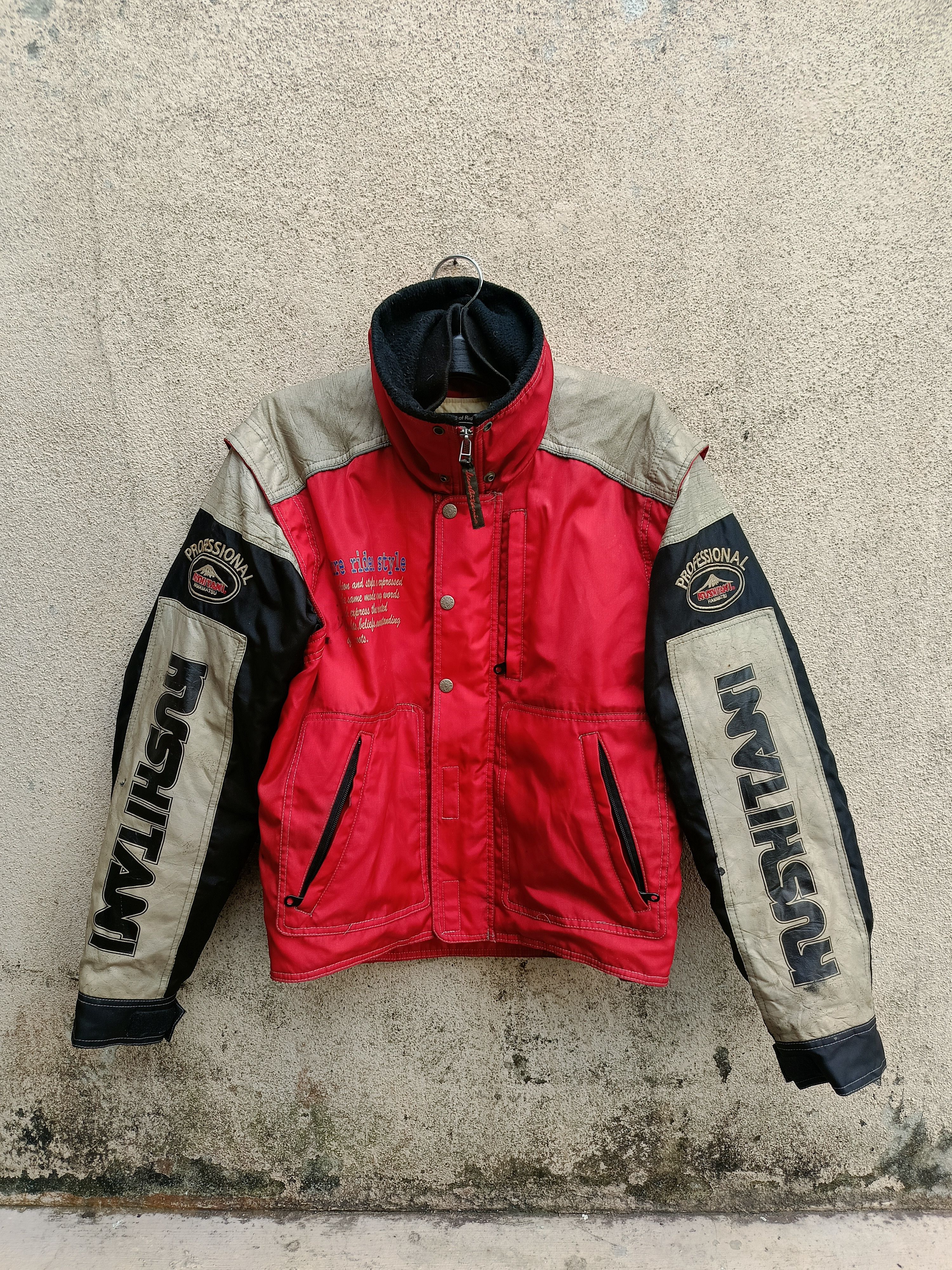 Japanese Brand VINTAGE 90's KUSHITANI RACING MOTORCYCLE JACKET Size US XL / EU 56 / 4 - 4 Thumbnail