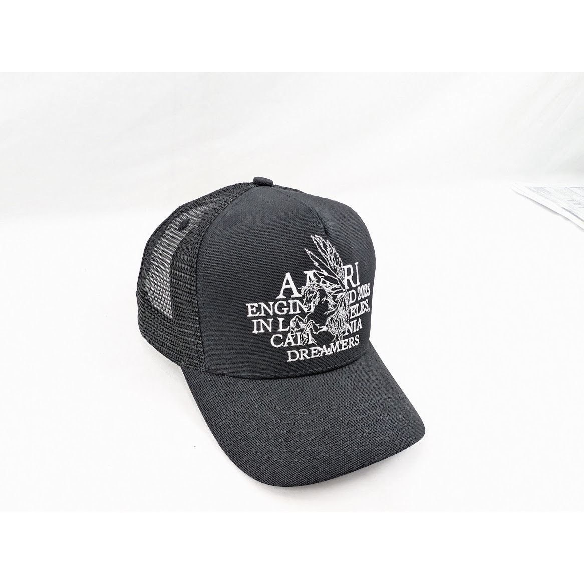 Amiri o1rshd1 Q:79+ / Pegasus Trucker Hat / Cap in Black Size ONE SIZE - 4 Thumbnail