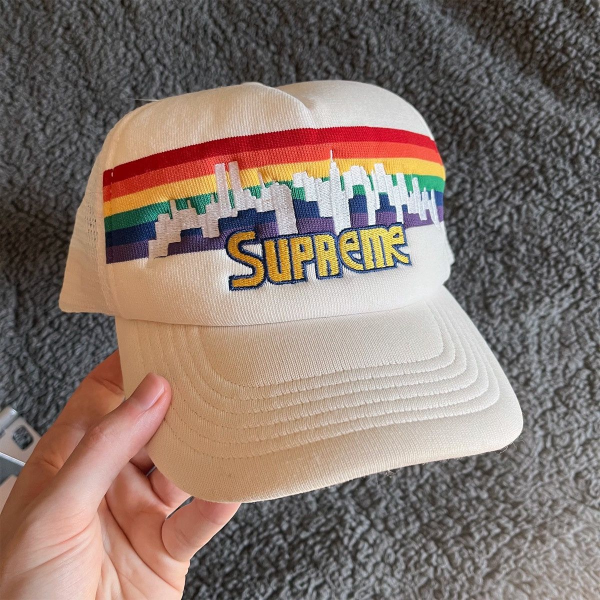 Supreme 2003 Supreme Denver Nuggets Skyline Hat Size ONE SIZE - 5 Thumbnail