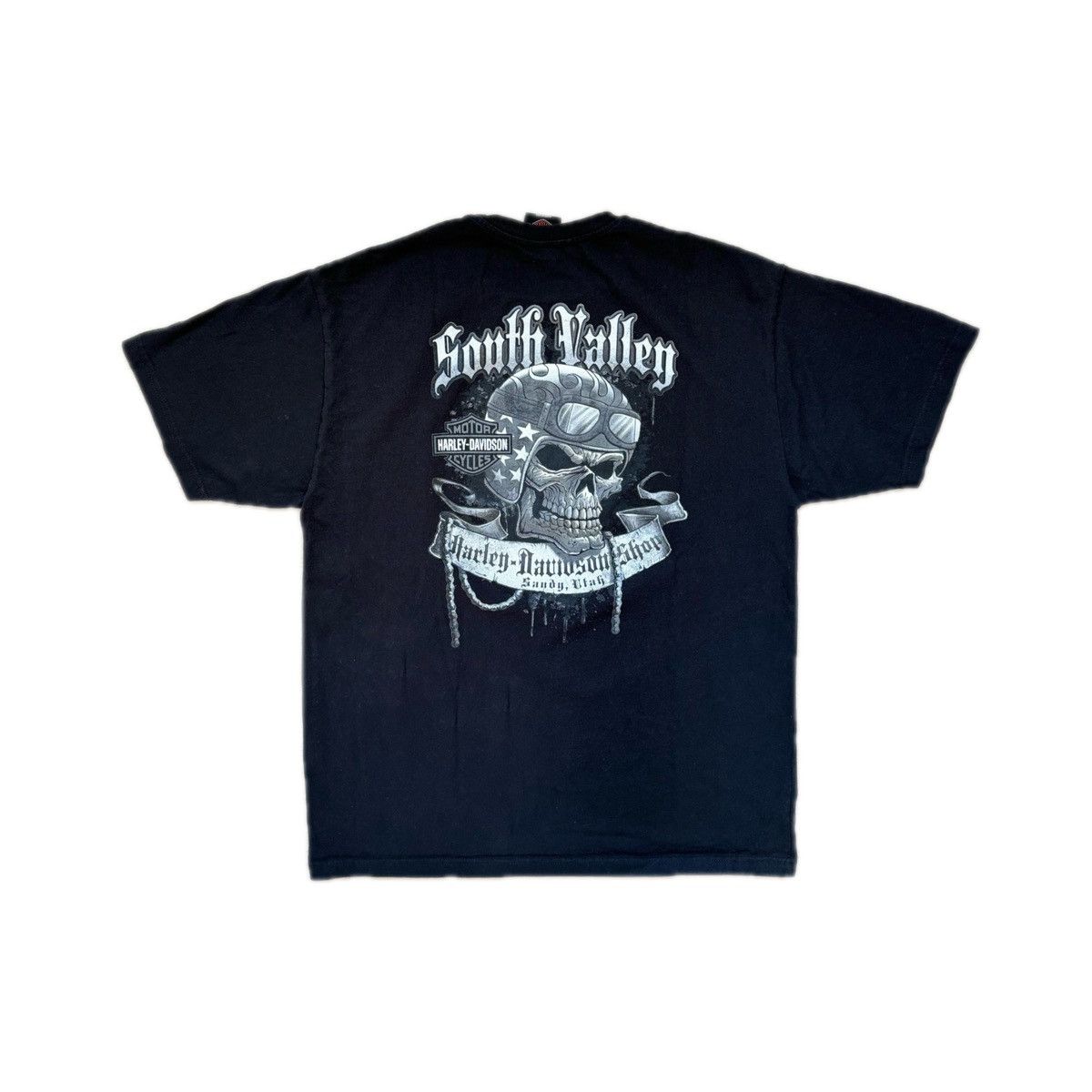 Harley Davidson Harley-Davidson Gothic Skull/Wings Tee Size US XL / EU 56 / 4 - 2 Thumbnail