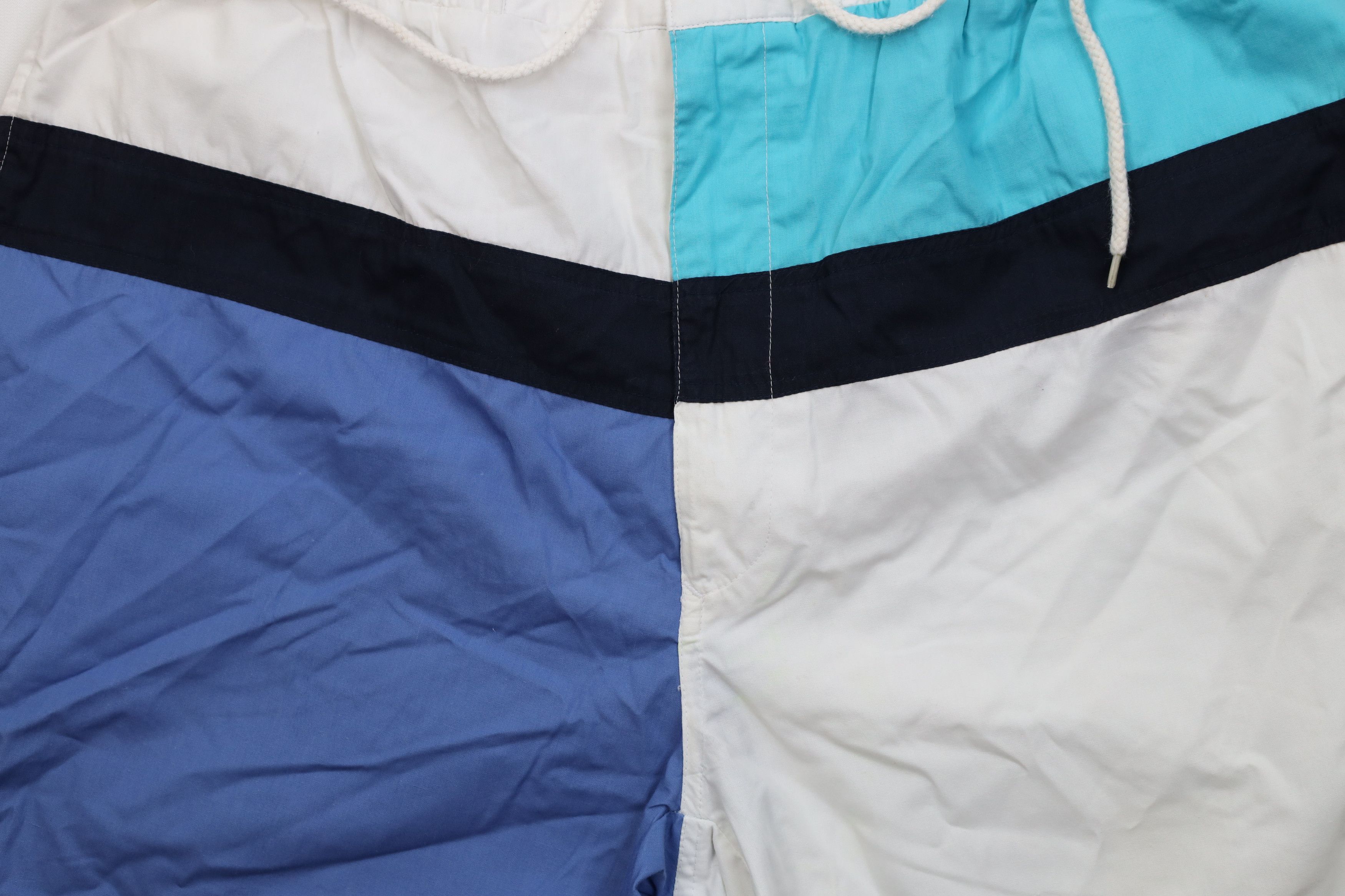 Vintage Vintage 90s Streetwear Lined Sailing Swim Trunks Shorts Size US 36 / EU 52 - 3 Thumbnail
