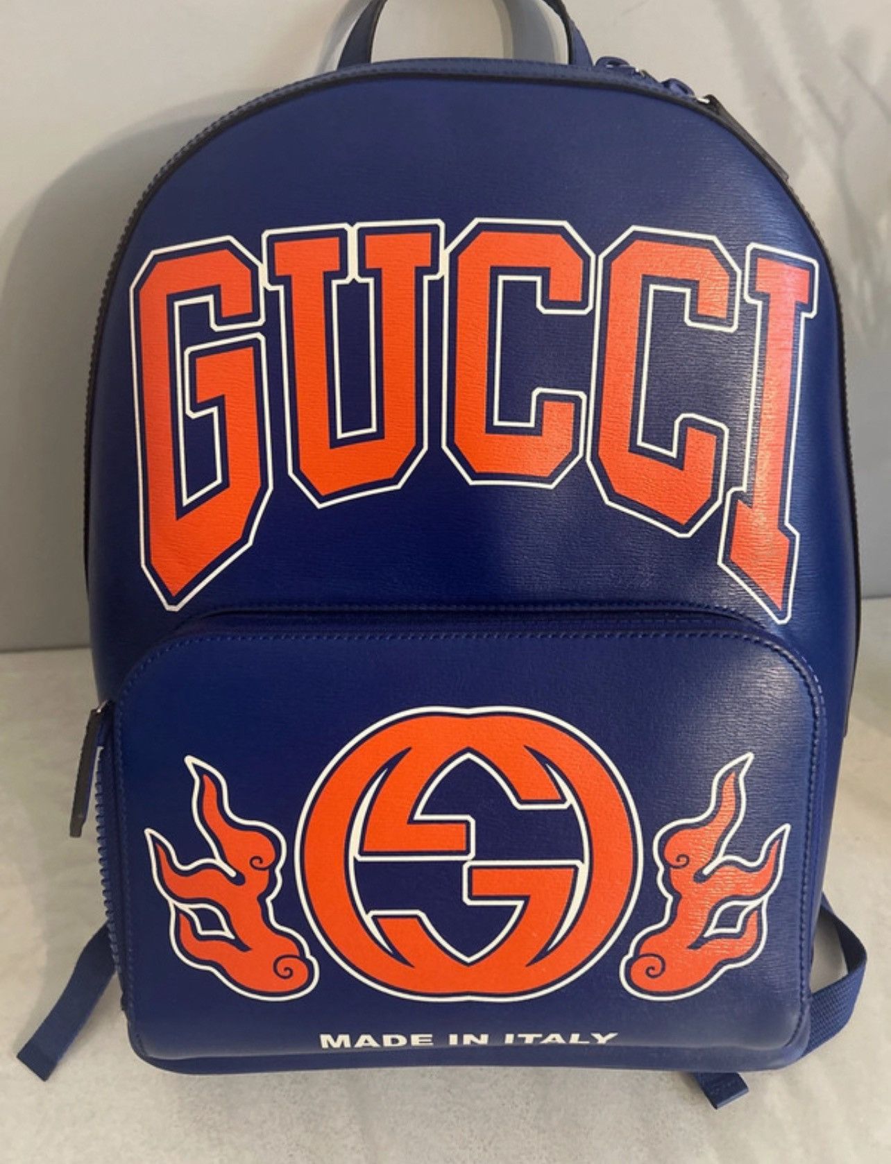Gucci Gucci Leather Backpack Size ONE SIZE - 2 Thumbnail