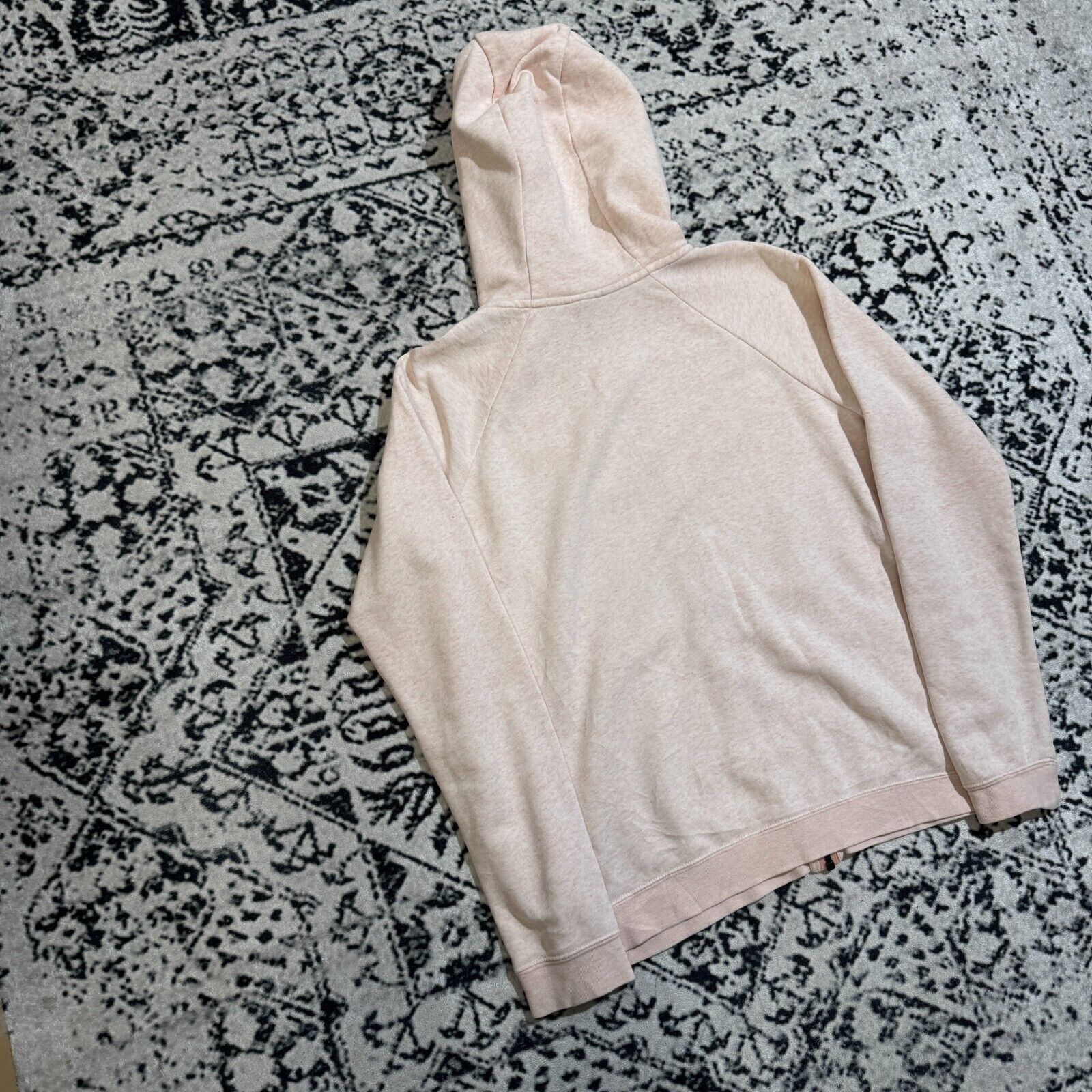 Nike × Vintage Vintage Nike Women's Pink Cotton Zip Hoodie Size S Tech Size US S / EU 44-46 / 1 - 15 Thumbnail