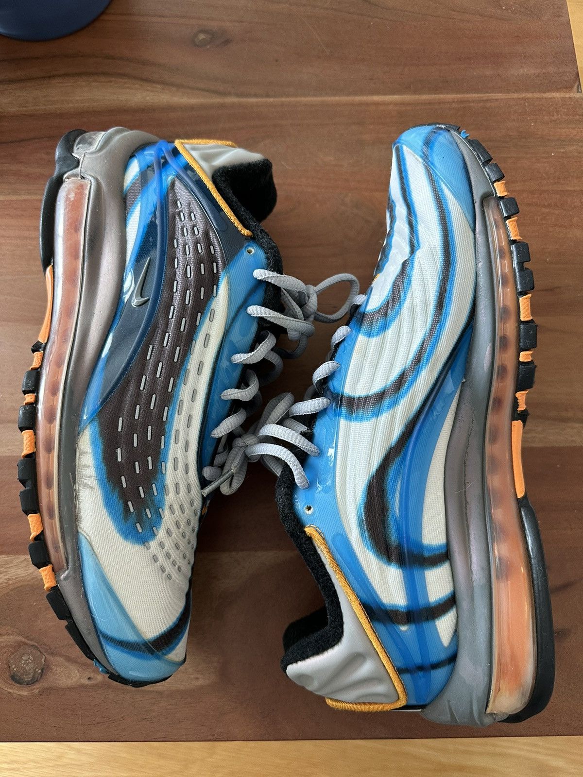 Nike NIKE AIR MAX DELUXE PHOTO BLUE/ ORANGE PEEL (SZ 8) Size US 8 / EU 41 - 1 Thumbnail