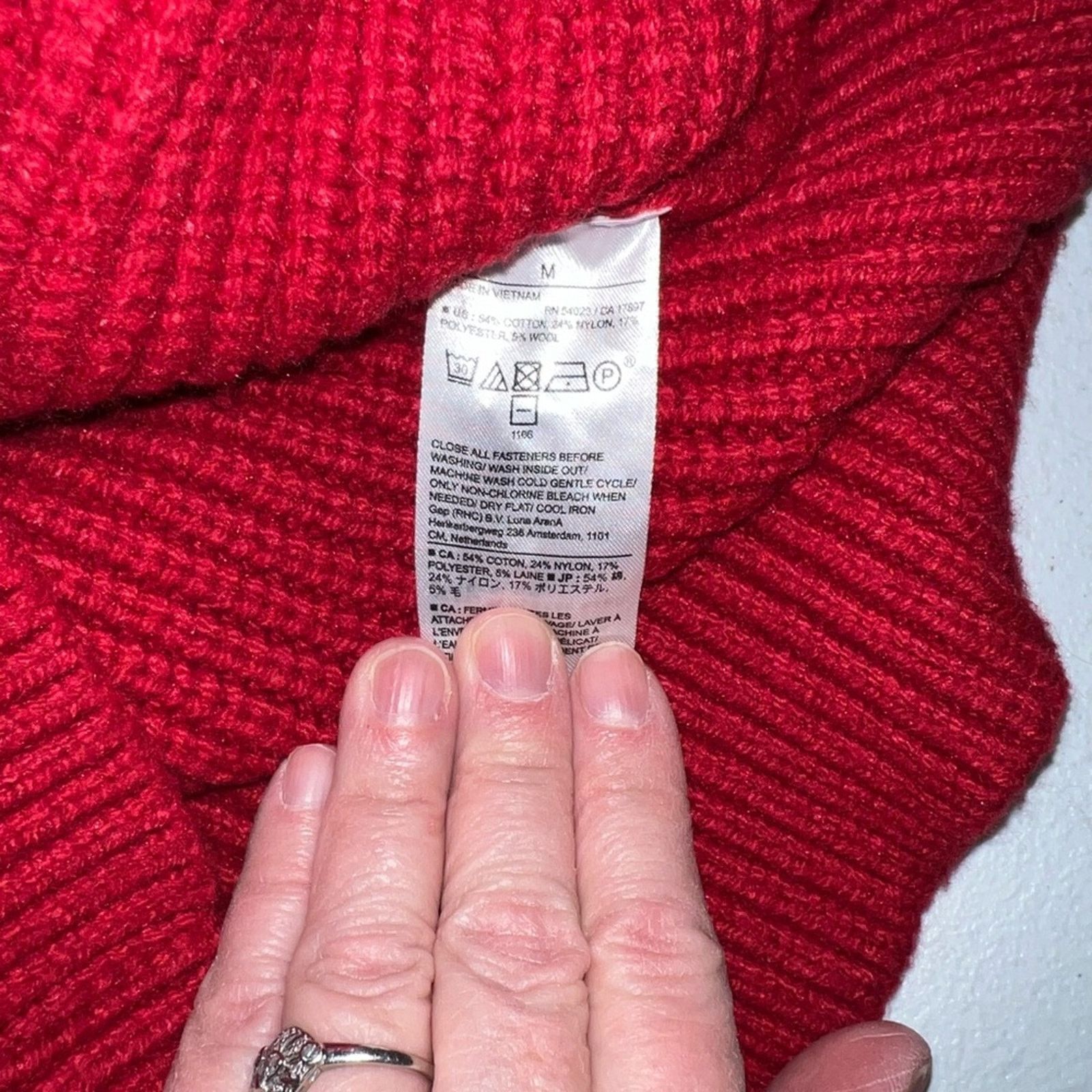 Banana Republic Vintage Y2K Banana Republic Heavy Cotton Ribbed Sweater! Size M / US 6-8 / IT 42-44 - 8 Thumbnail