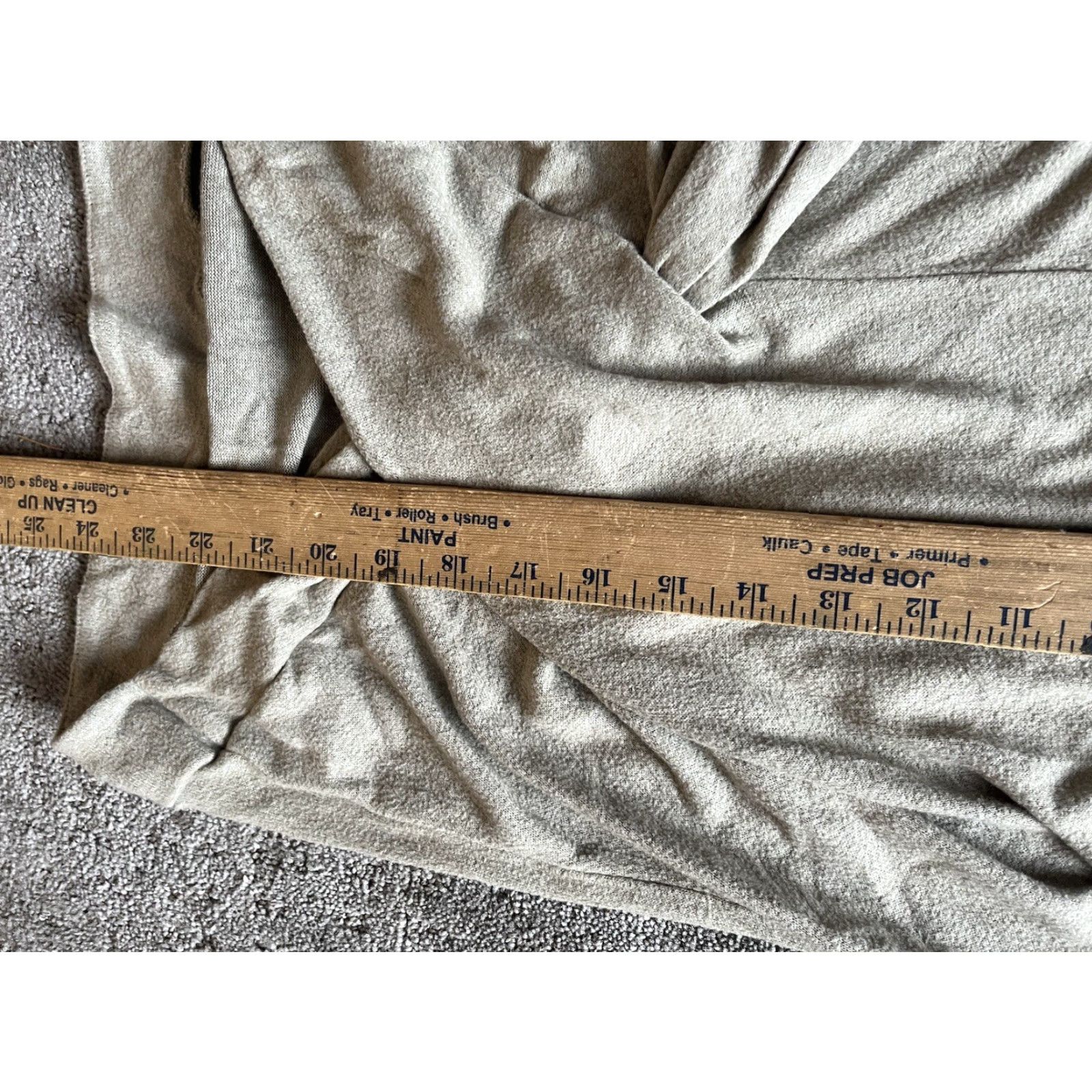 Express Express Sweater Women S Beige Cross Front V-Neck Long Sleeve Pullover, Regular, Knit, Casual, Logo, Nylon Silk Spandex, 90s? No, keep to original. Size S / US 4 / IT 40 - 4 Thumbnail