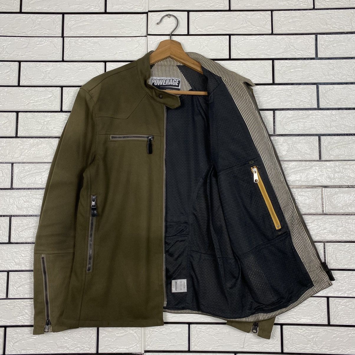Japanese Brand 📌Powerage Motorcycle Equipment Racing Jacket Biker Size US M / EU 48-50 / 2 - 13 Thumbnail