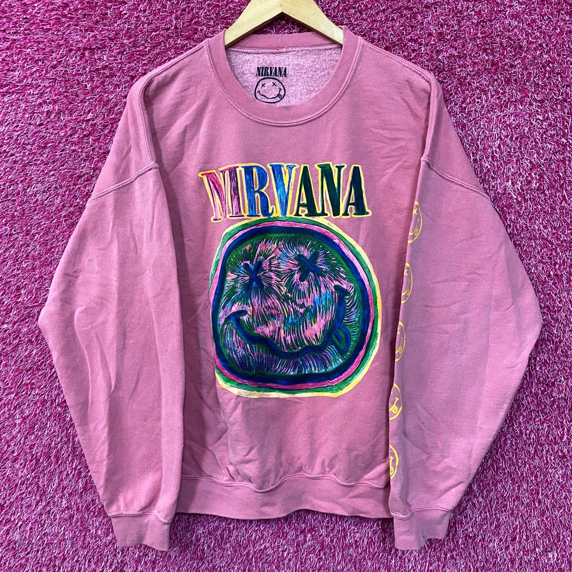 Nirvana Nirvana Nevermind Grunge Crewneck size XL Size US XL / EU 56 / 4 - 1 Thumbnail