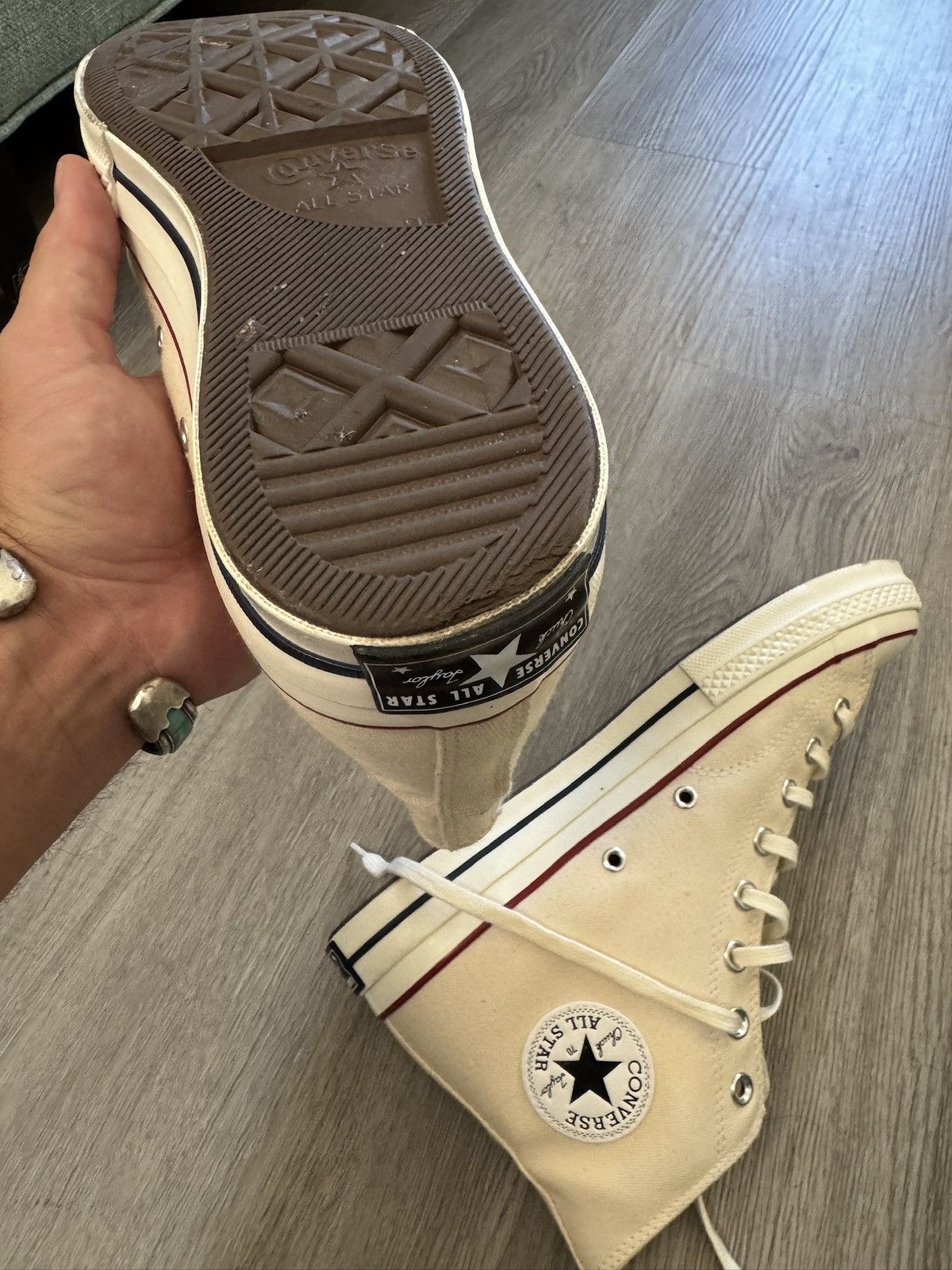 Converse Converse Chuck 70 high top ivory Size US 9.5 / EU 42-43 - 4 Thumbnail
