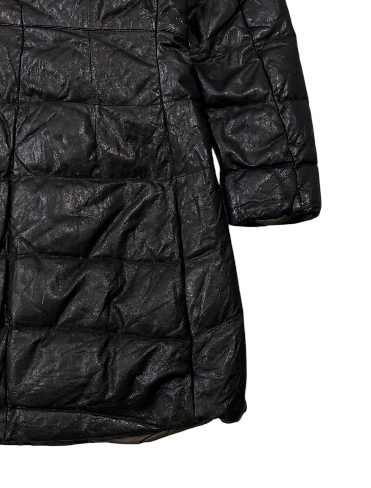 Leather Vintage AFG 1972 Puffer Goose Down Leather Jacket Size S / US 4 / IT 40 - 12 Thumbnail