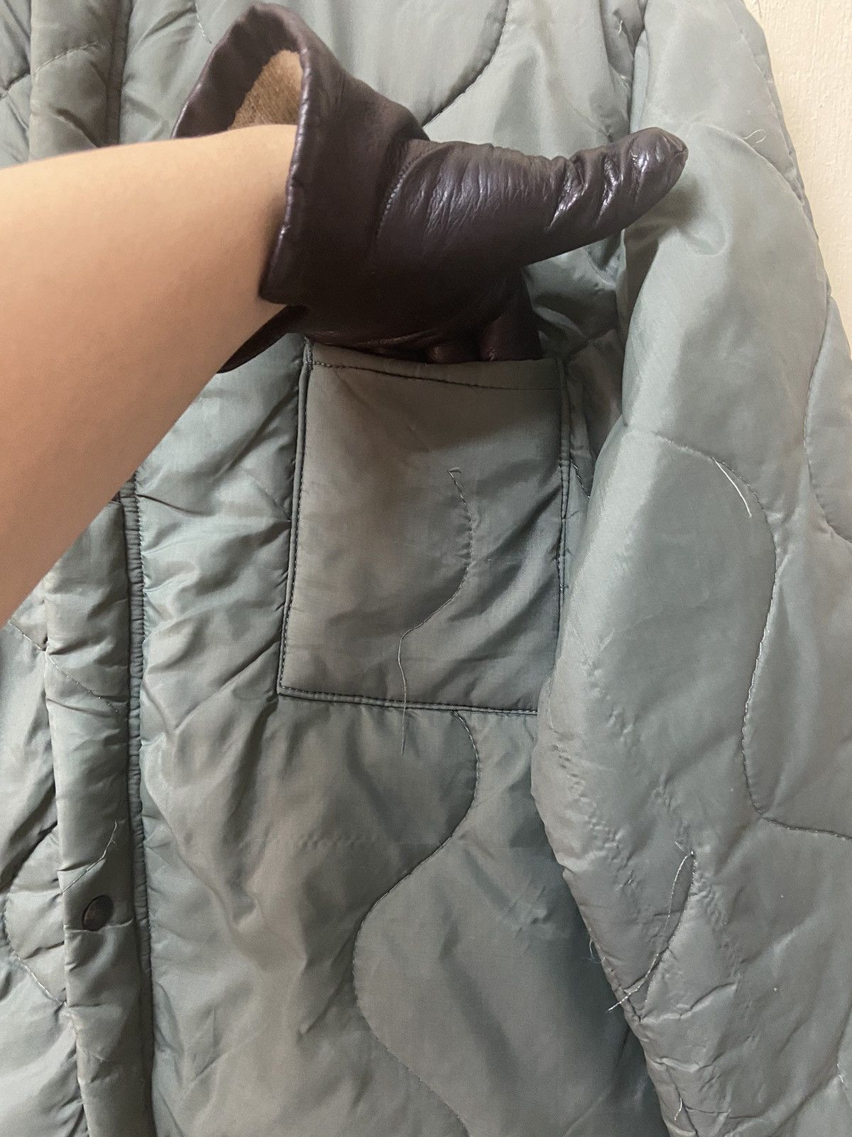 Vintage Vintage Genuie Air Force USAF Flyers Quilted Jacket Size US S / EU 44-46 / 1 - 7 Thumbnail