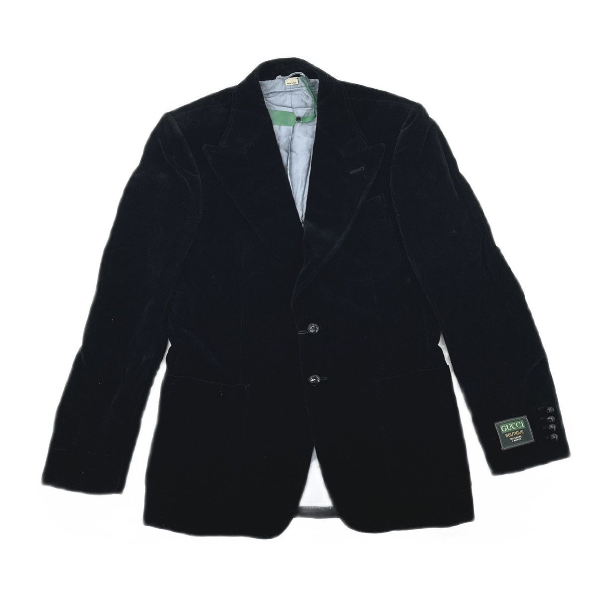 Gucci Gucci Velvet Single-breasted Blazer Size 50S - 1 Thumbnail