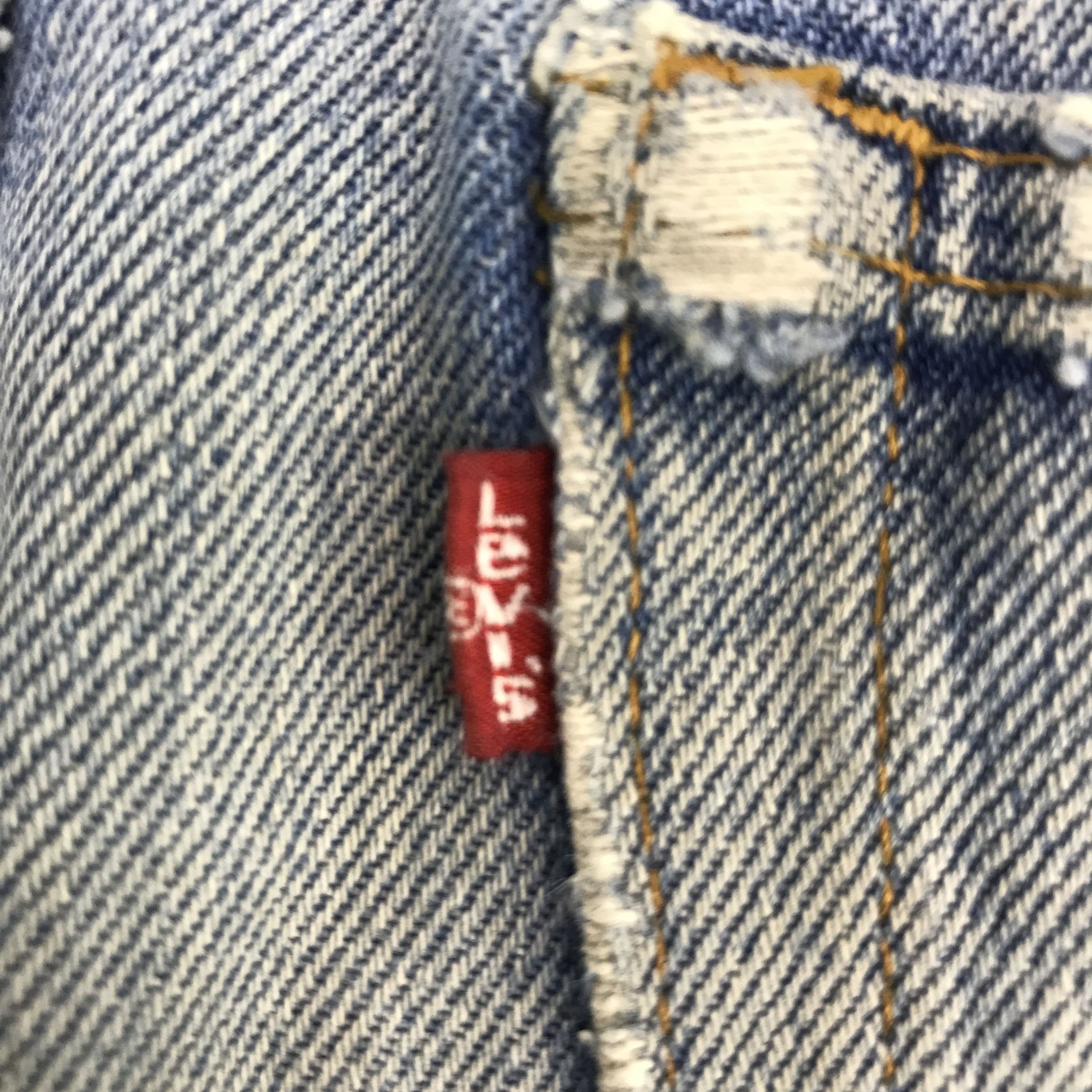 Levi's Vintage Clothing × Vintage Levi's 501 ripped distressed jean denim pants Size US 30 / EU 46 - 9 Thumbnail