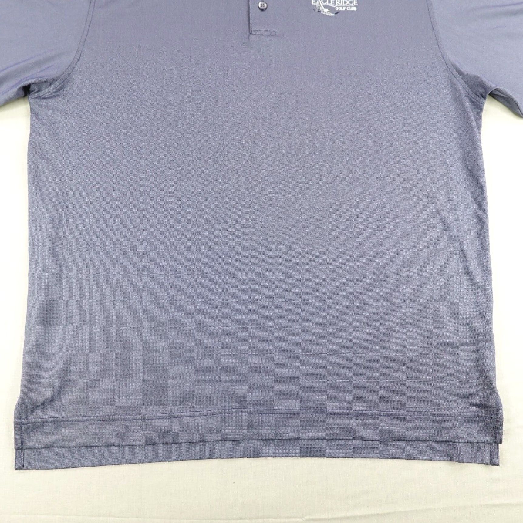 Footjoy FootJoy Polo Shirt Men XL Blue Eagle Ridge Golf Club Performance Contrast Collar Polo Shirt Sports Athleisure Breathable Golf Mens XL Blue FootJoy Size US XL / EU 56 / 4 - 4 Thumbnail