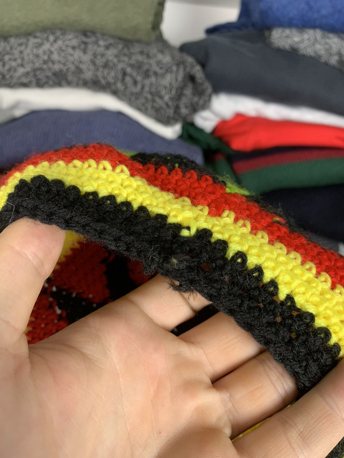 Bob Marley Y2K Rasta Hat Like Bob Marley Style Size ONE SIZE - 4 Thumbnail