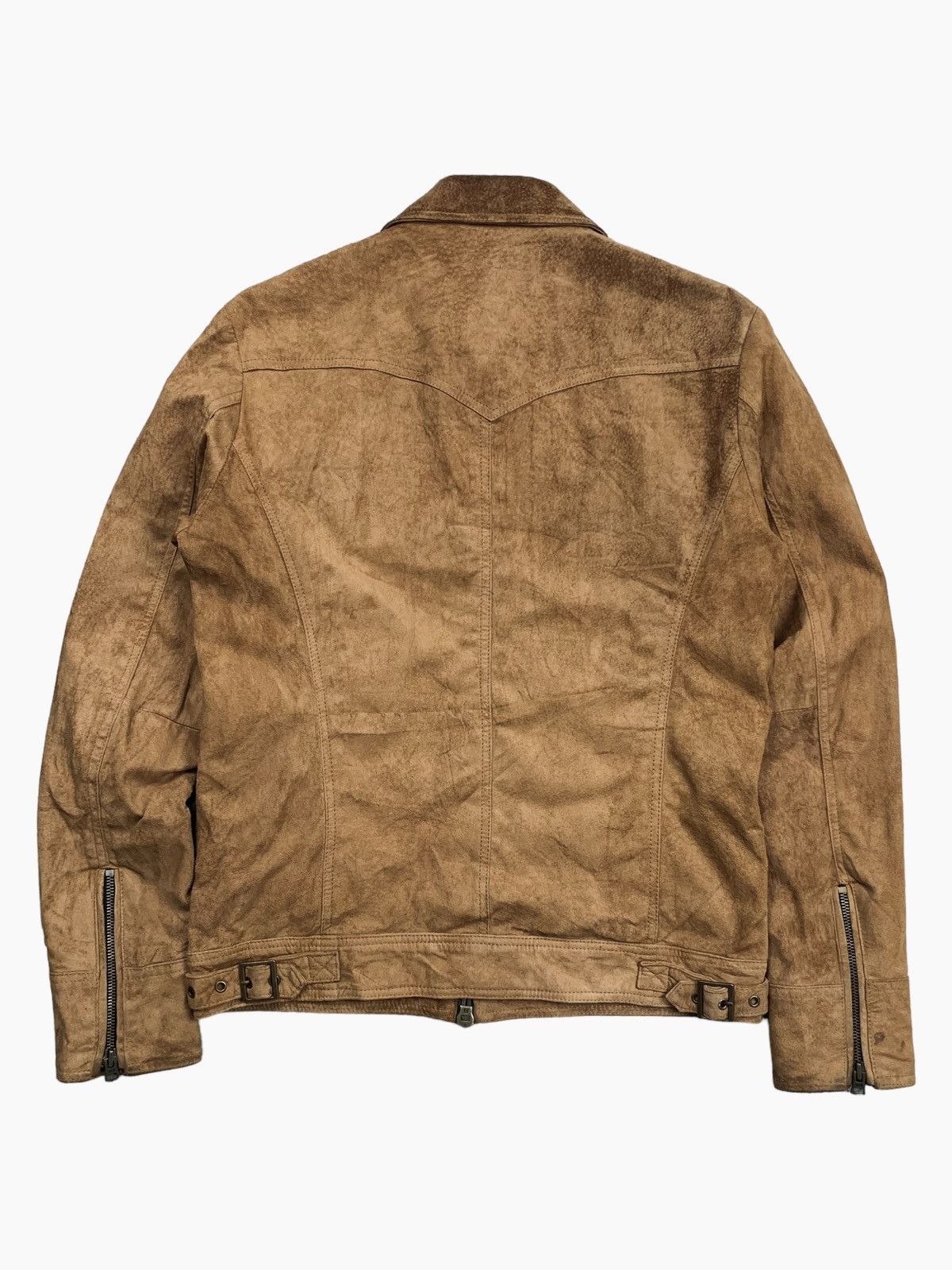 2000s Jackrose - Pigskin Biker Leather Jacket